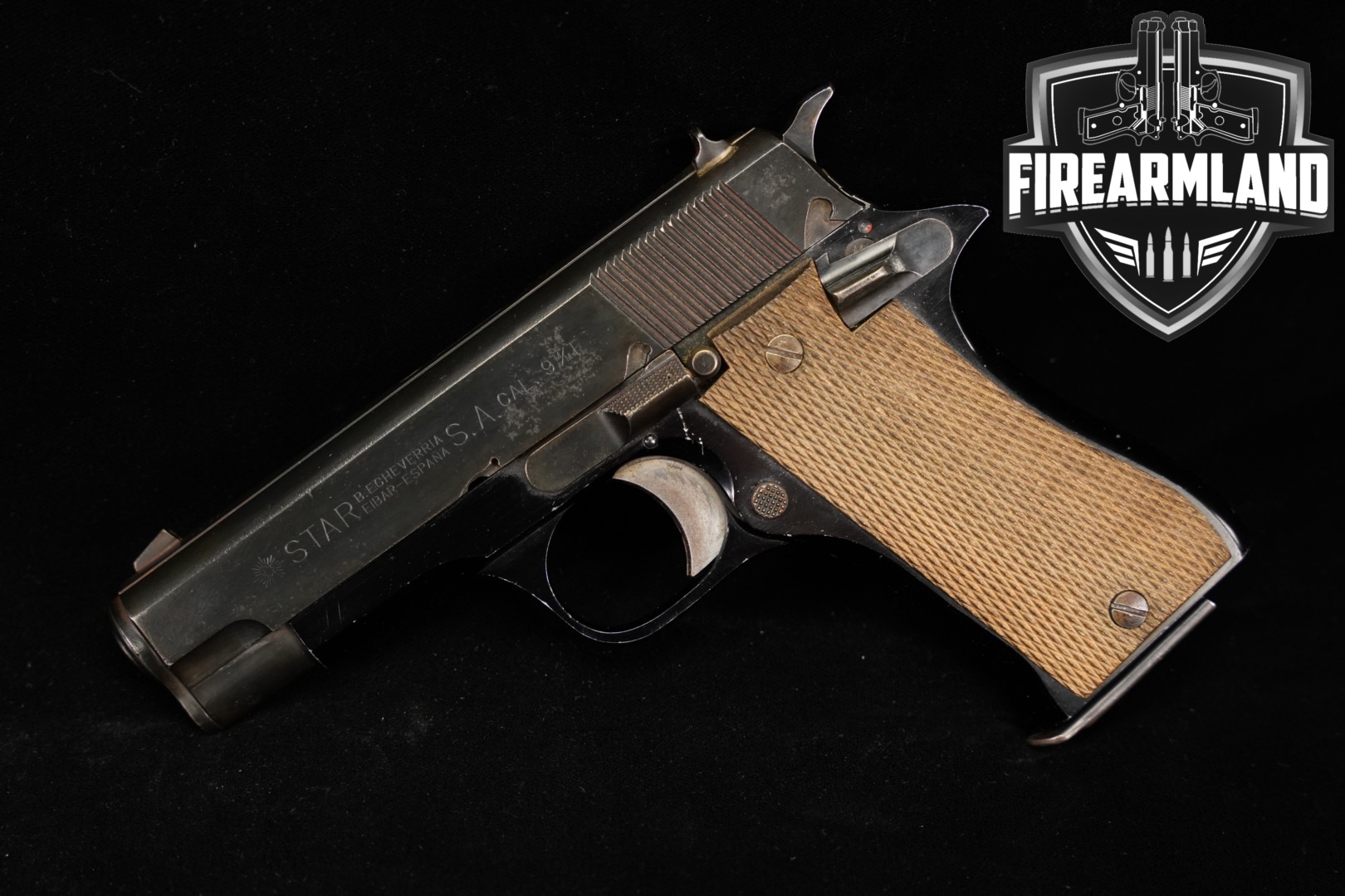 Star BKM 9mm Luger Blued in Fair Condition Thumbnail