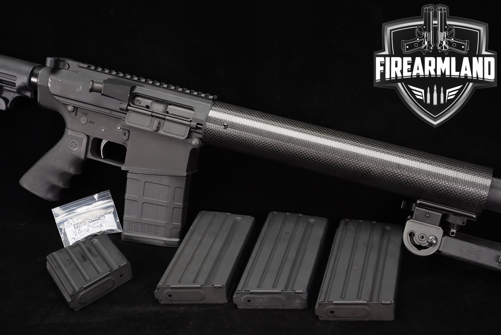 DPMS Panther Arms LR-308 308Winchester AR-10 AR10 20 LR308 +5 MAGS-img-0