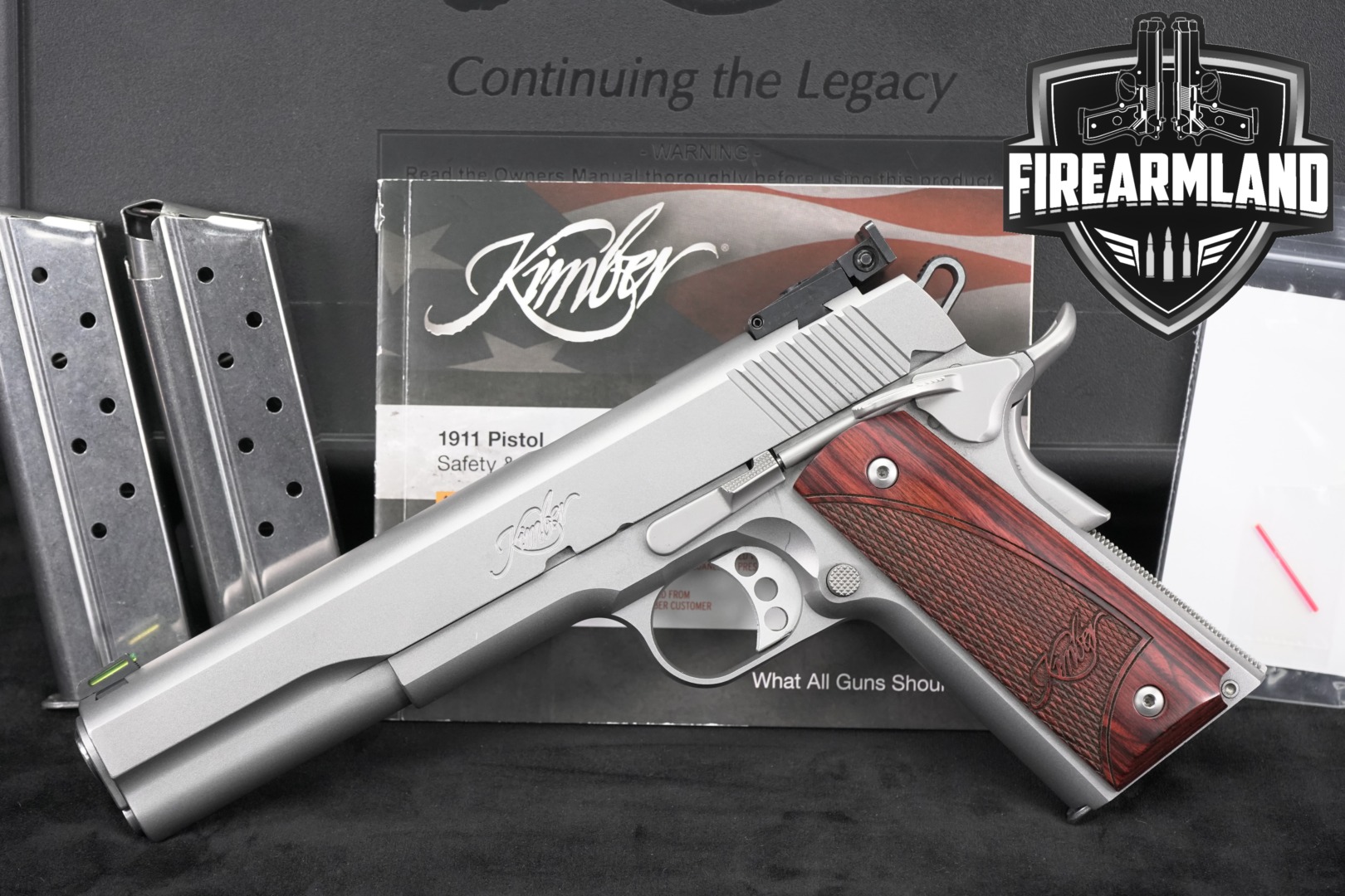 Kimber Stainless Target (LS) 10mm Stainless in Very Good Condition Thumbnail