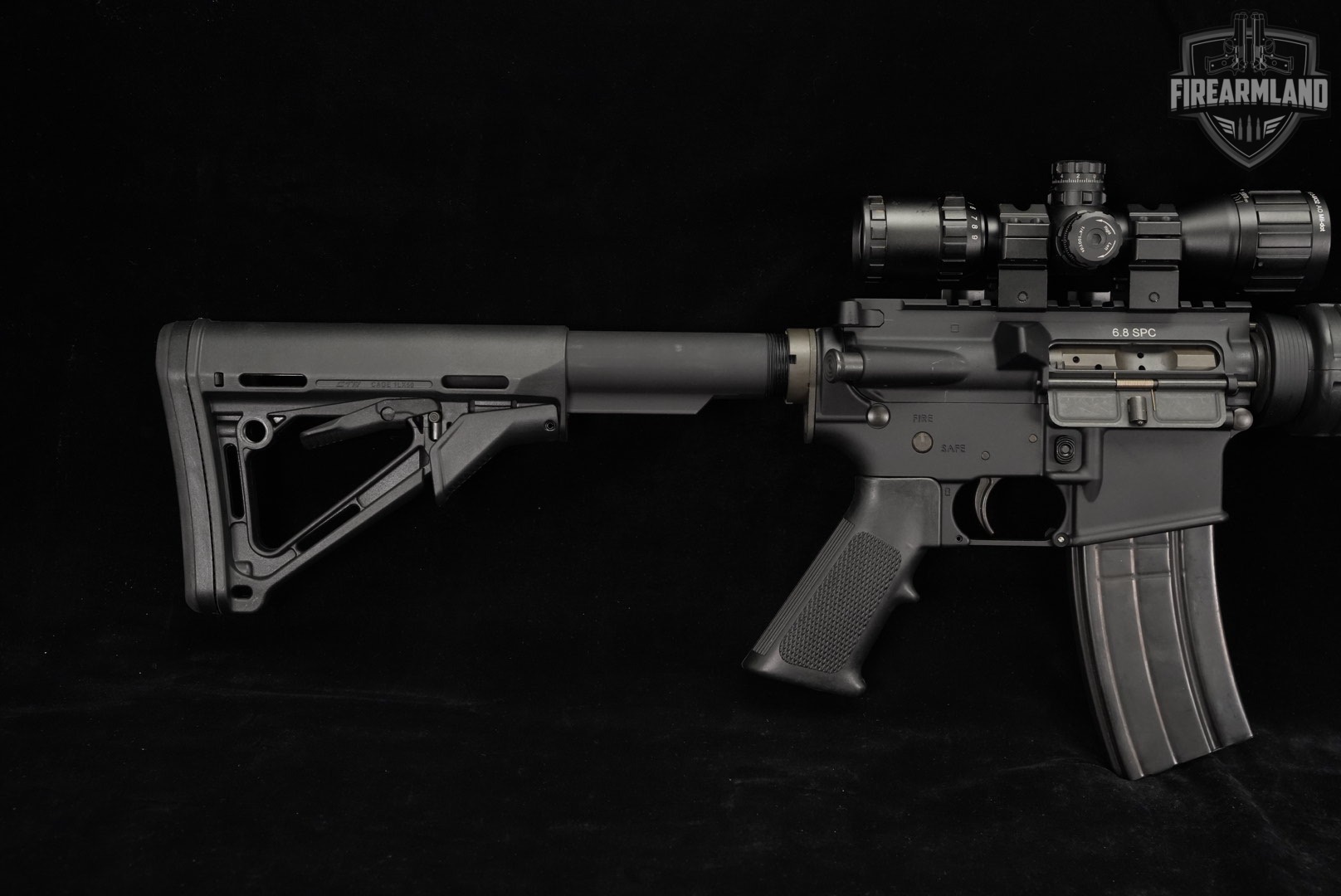 Rock River Arms LAR-6.8 Rem SPC II AR-15 AR15 LAR6.8 A4 +2 MAGS, UTG SCOPE-img-4