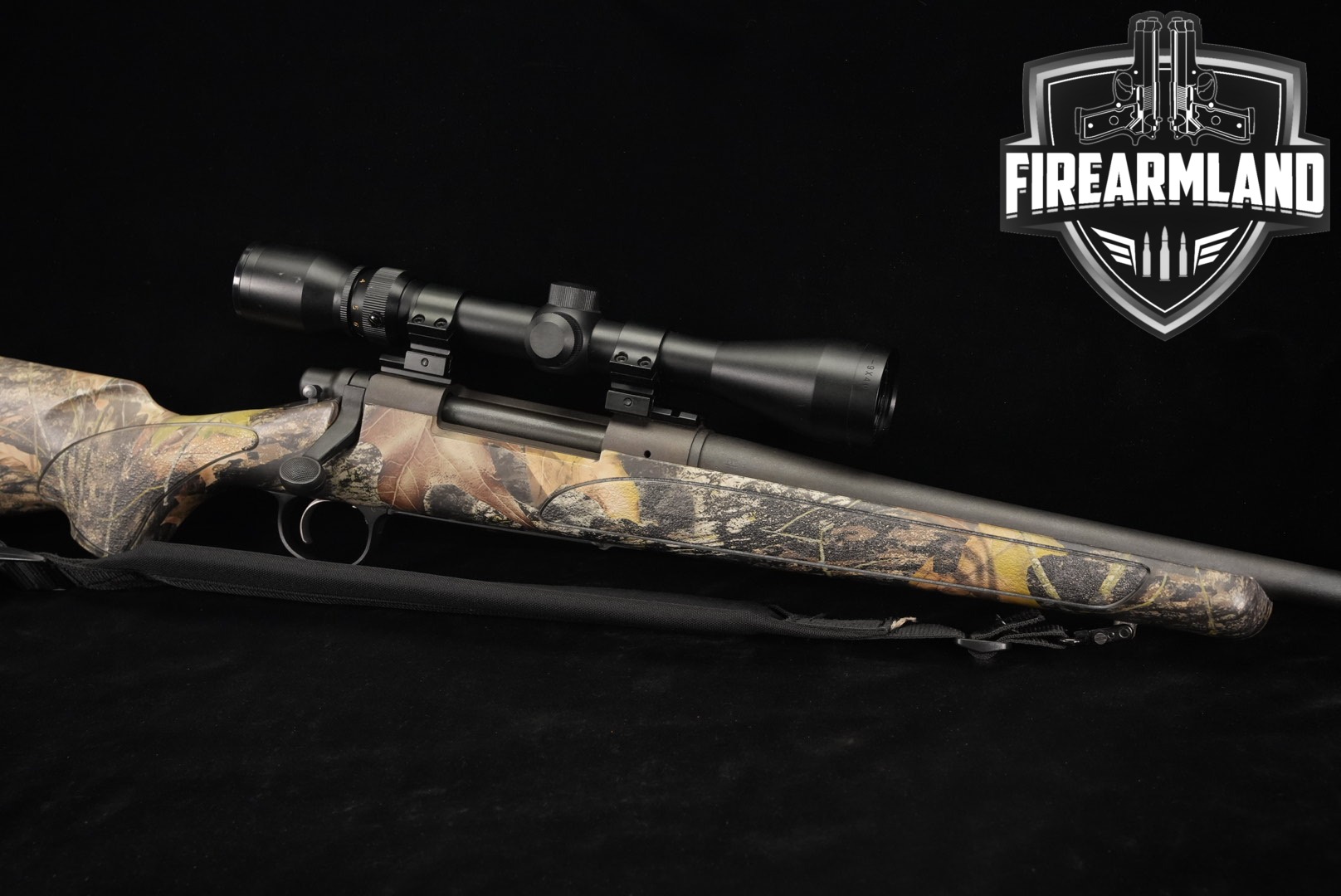 Remington Model 700 ADL Synthetic Camo .270 Win. Black & Camo in Very Good Condition Thumbnail