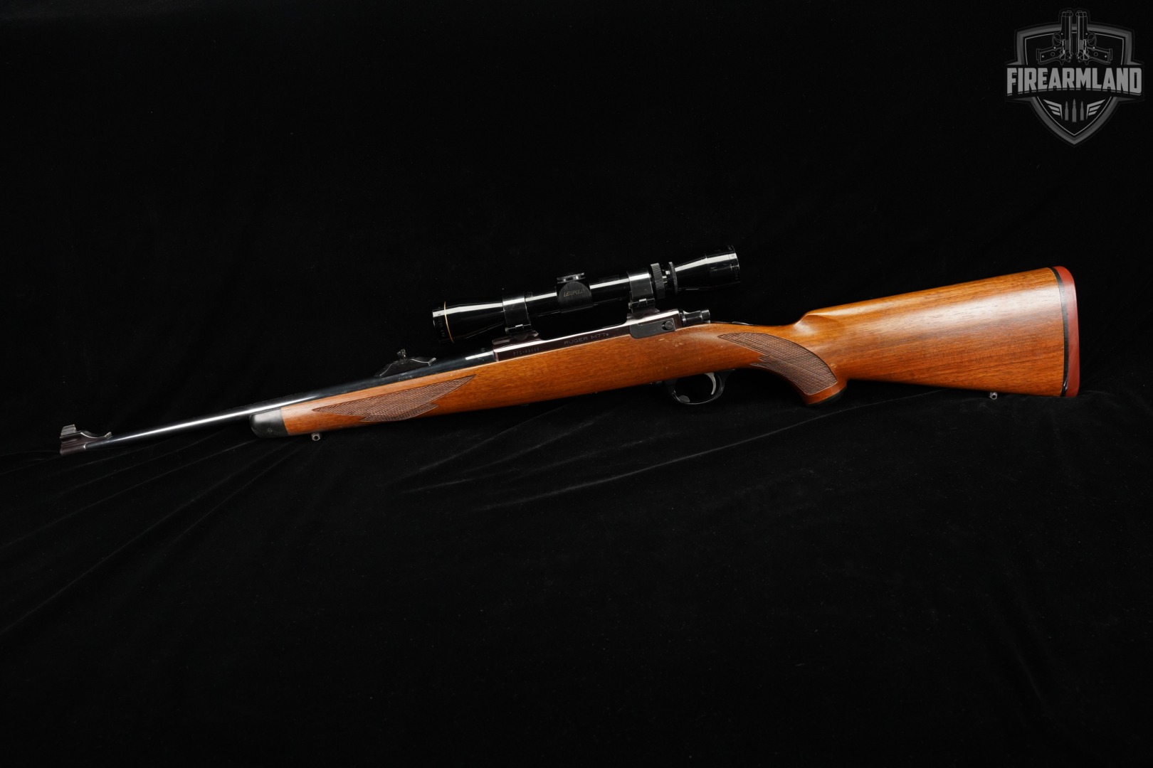 1988 Ruger M77 RLS Ultralight 270 Win Blued & Walnut M-77 +LEUPOLD SCOPE-img-2