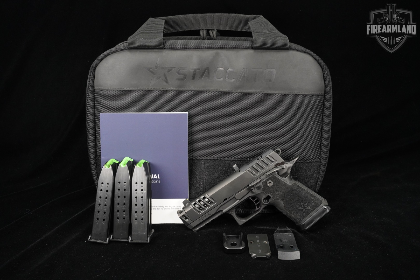 Staccato C4X HD 9mm Optics-Ready STI COMP 1911 2011 +4 MAGS & ORIG CASE-img-2