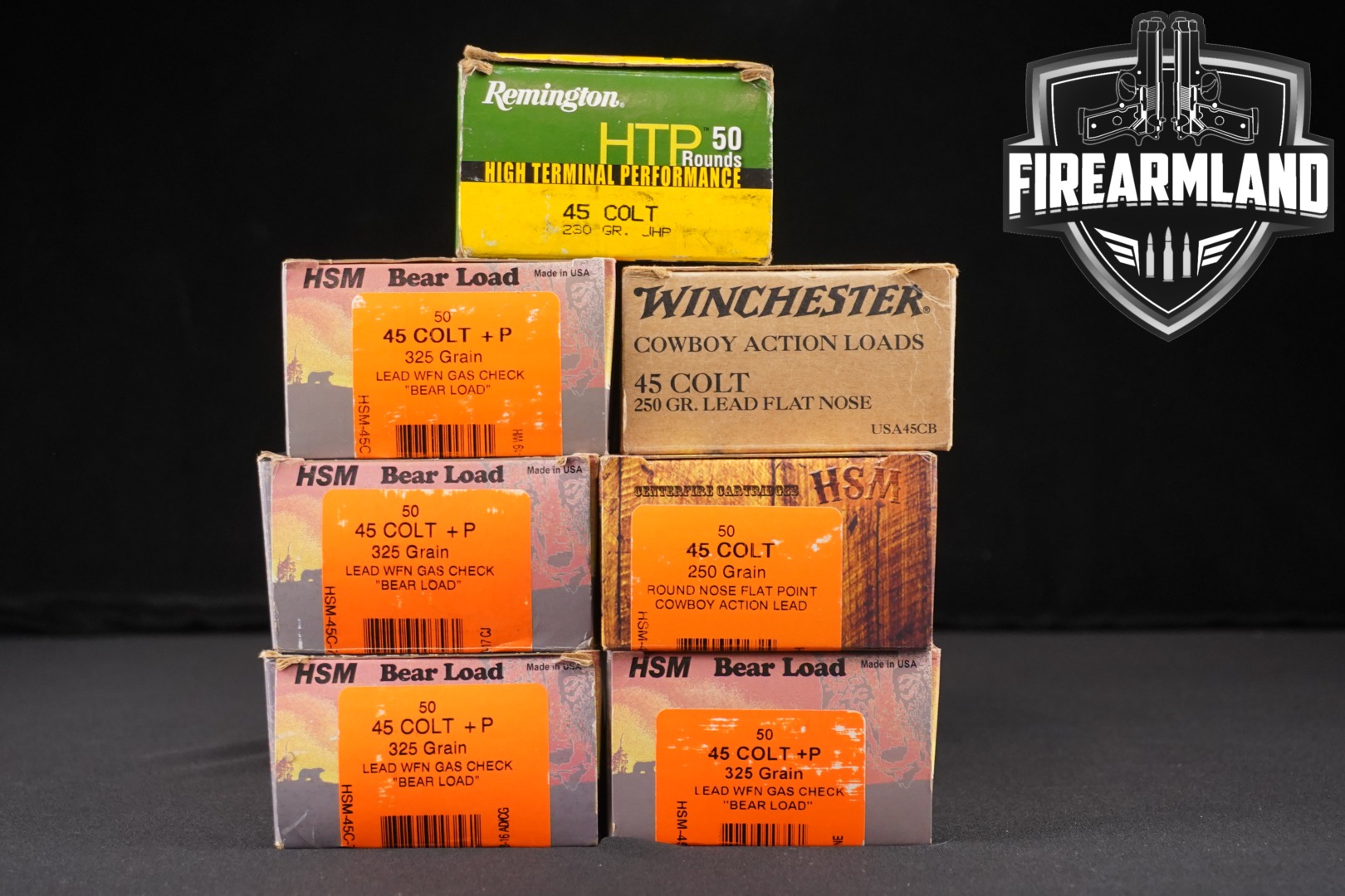 Multiple Manufacturers 45 Colt Ammo .45 Colt in New - Old Stock Condition Thumbnail