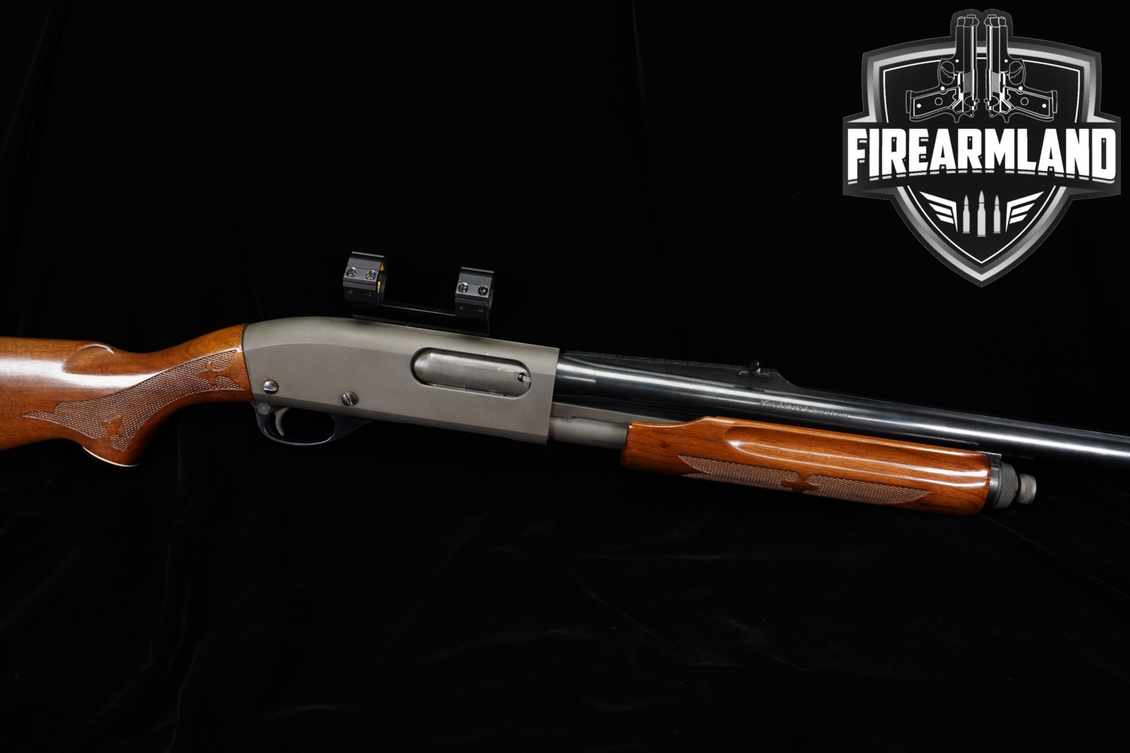 Remington Model 870 Wingmaster Magnum 12 Gauge Grey & Walnut in Good Condition Thumbnail