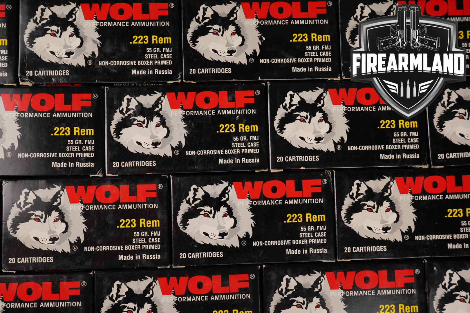 Wolf FMJ .223 Rem. in New - Old Stock Condition Thumbnail