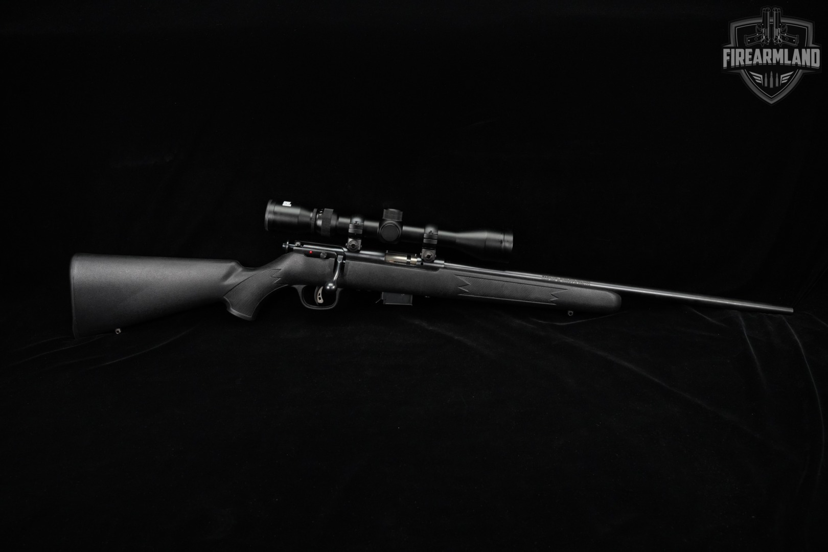 Savage Arms Model 93R17 F 17 HMR 21" Blued & Synthetic 93 R17 +ORIG BOX-img-3