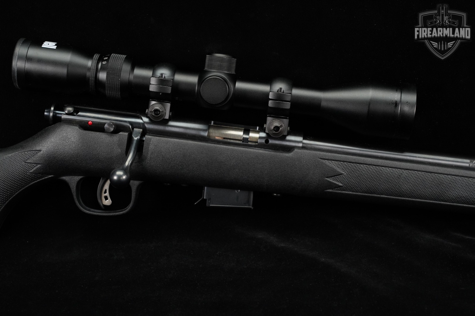 Savage Arms Model 93R17 F 17 HMR 21" Blued & Synthetic 93 R17 +ORIG BOX-img-5