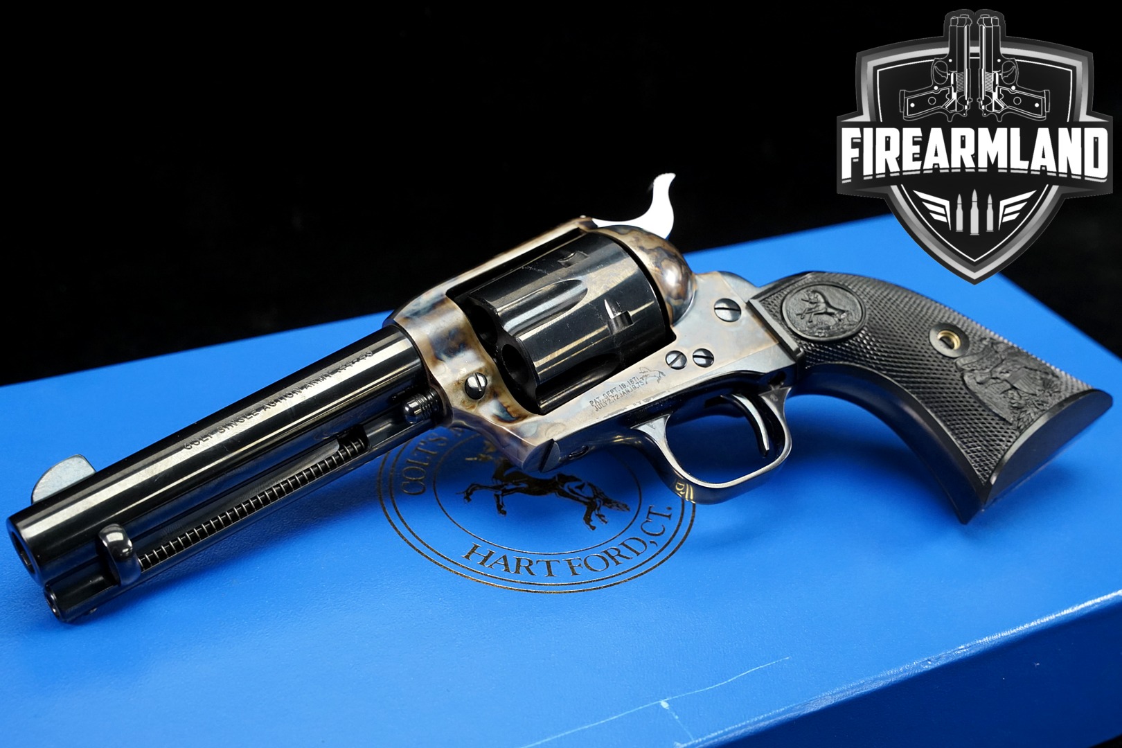 2007 Colt Single Action Army Third Generation .44-40 Win. Color Case-Hardened & Blued in Excellent Condition Thumbnail