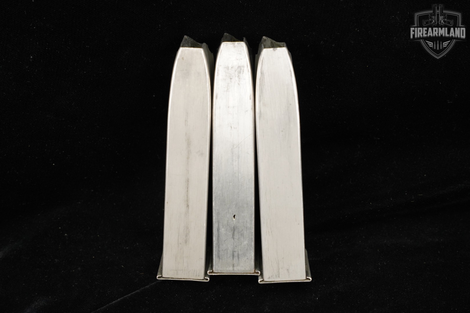 Browning Hi-Power Silver Chrome 9mm 4.625" BHP +3 MAGS-img-14