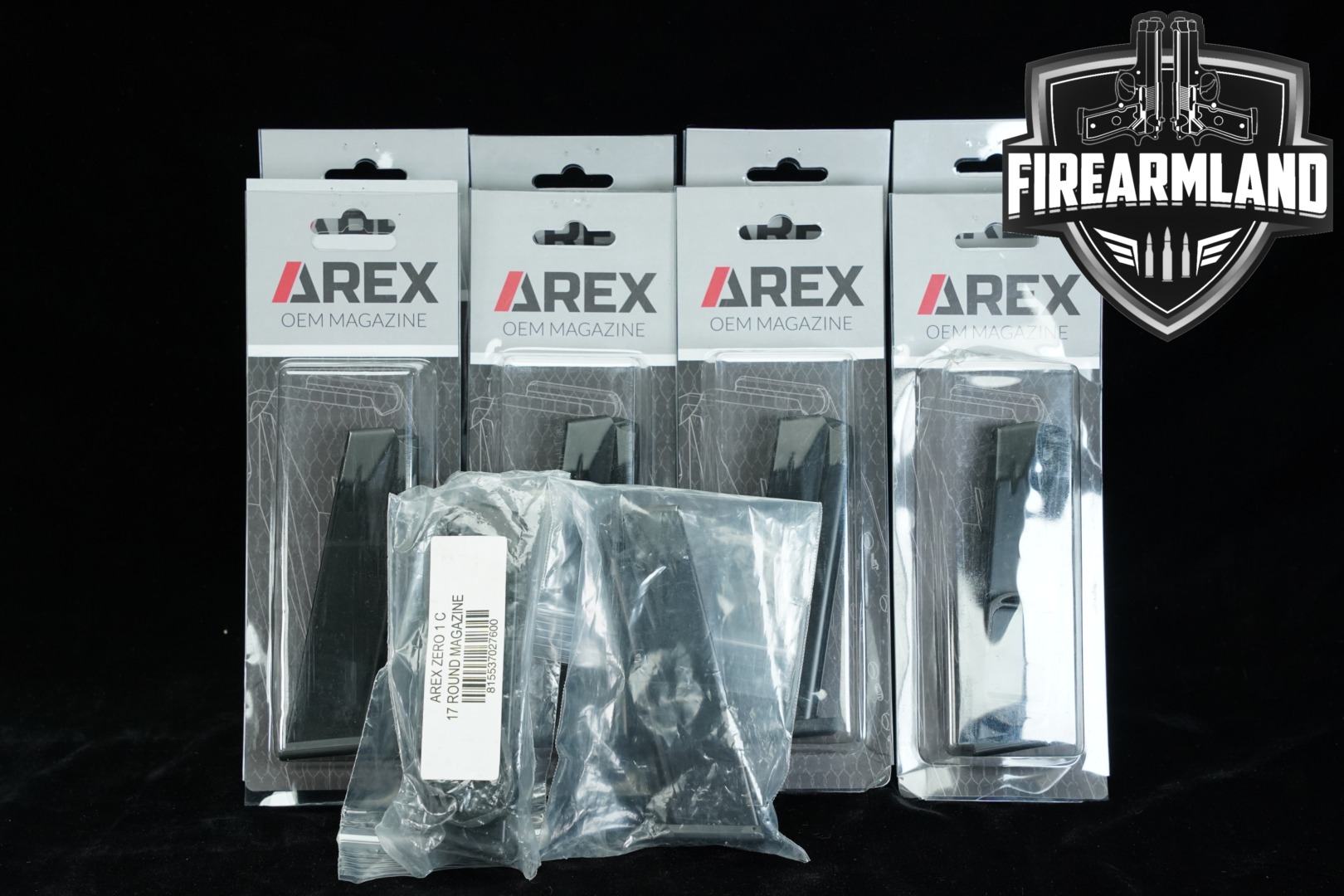 AREX d.o.o. TEN (10) Zero 1S 17 Round Magazines 9mm Luger in New - Old Stock Condition Thumbnail