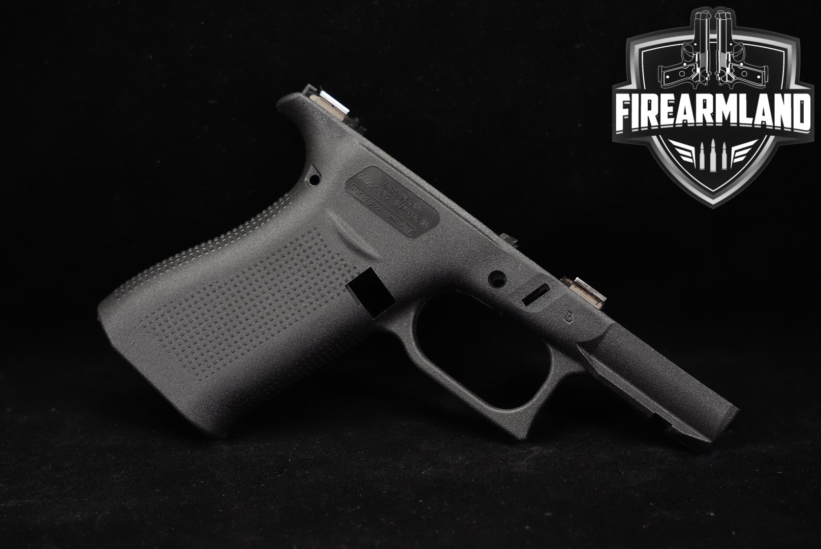 Glock 43X MOS G43X Stripped Frame 9mm Luger Pistol Frames-img-0