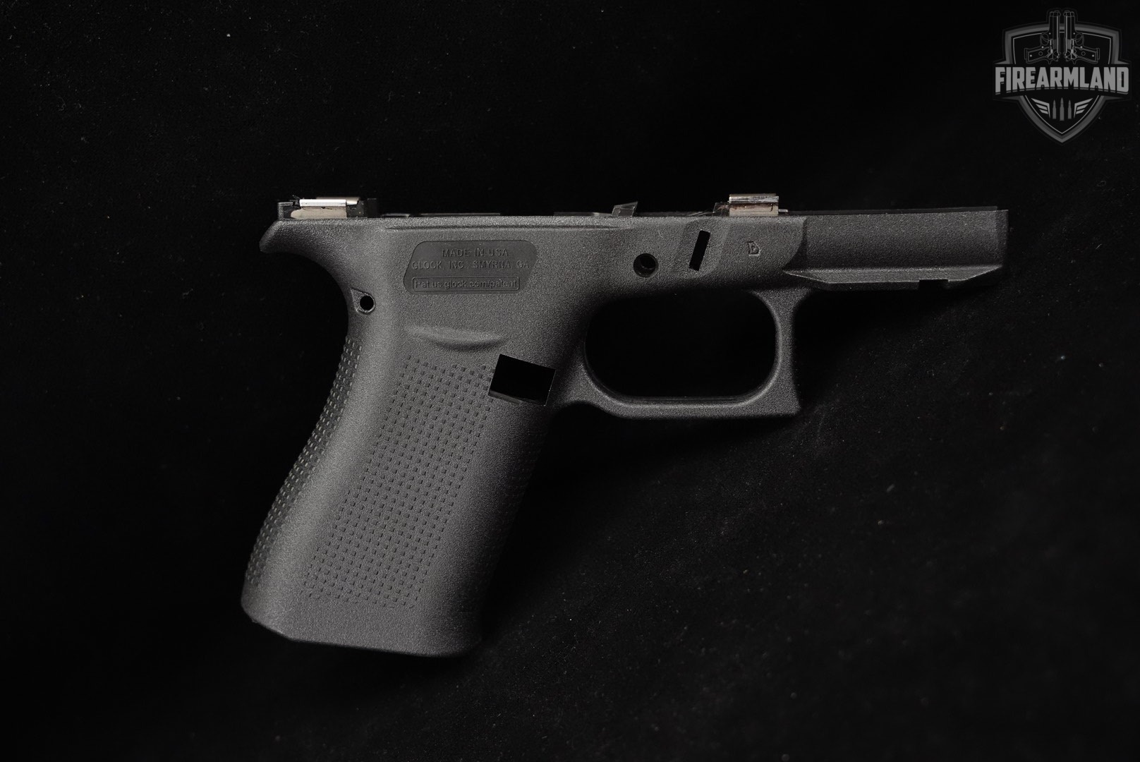 Glock 43X MOS G43X Stripped Frame 9mm Luger Pistol Frames-img-3