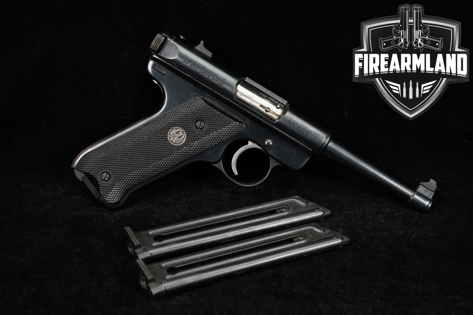 Sturm Ruger Mark II Standard Model .22 LR Blued in Good Condition Thumbnail