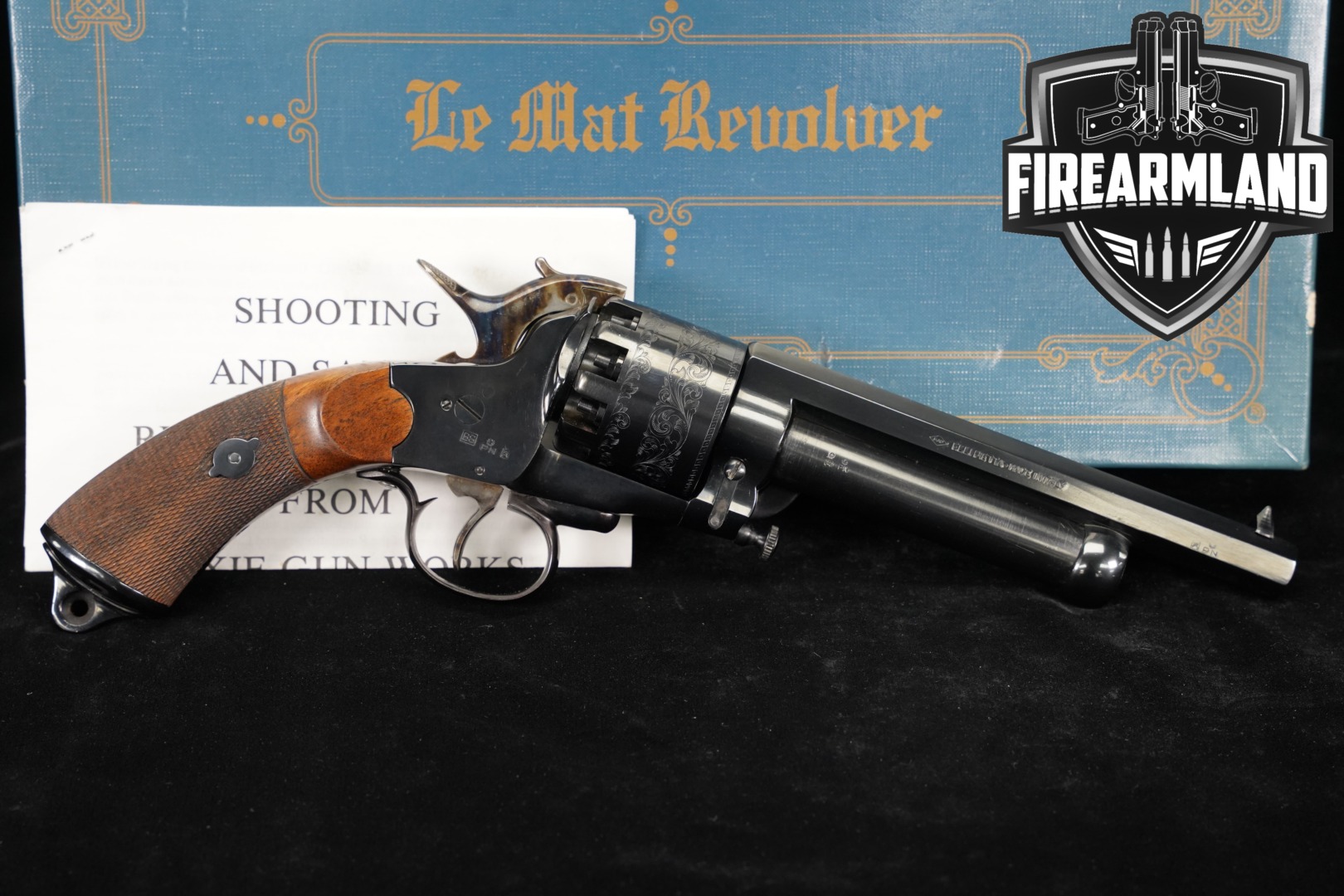 F.lli Pietta LeMat .44 caliber + 20 gauge Blued in Very Good Condition Thumbnail