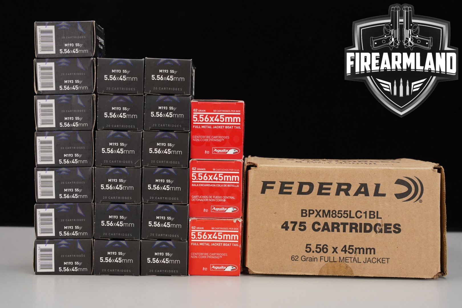 Multiple Manufacturers 5.56 NATO AMMO 5.56mm NATO in New - Old Stock Condition Thumbnail