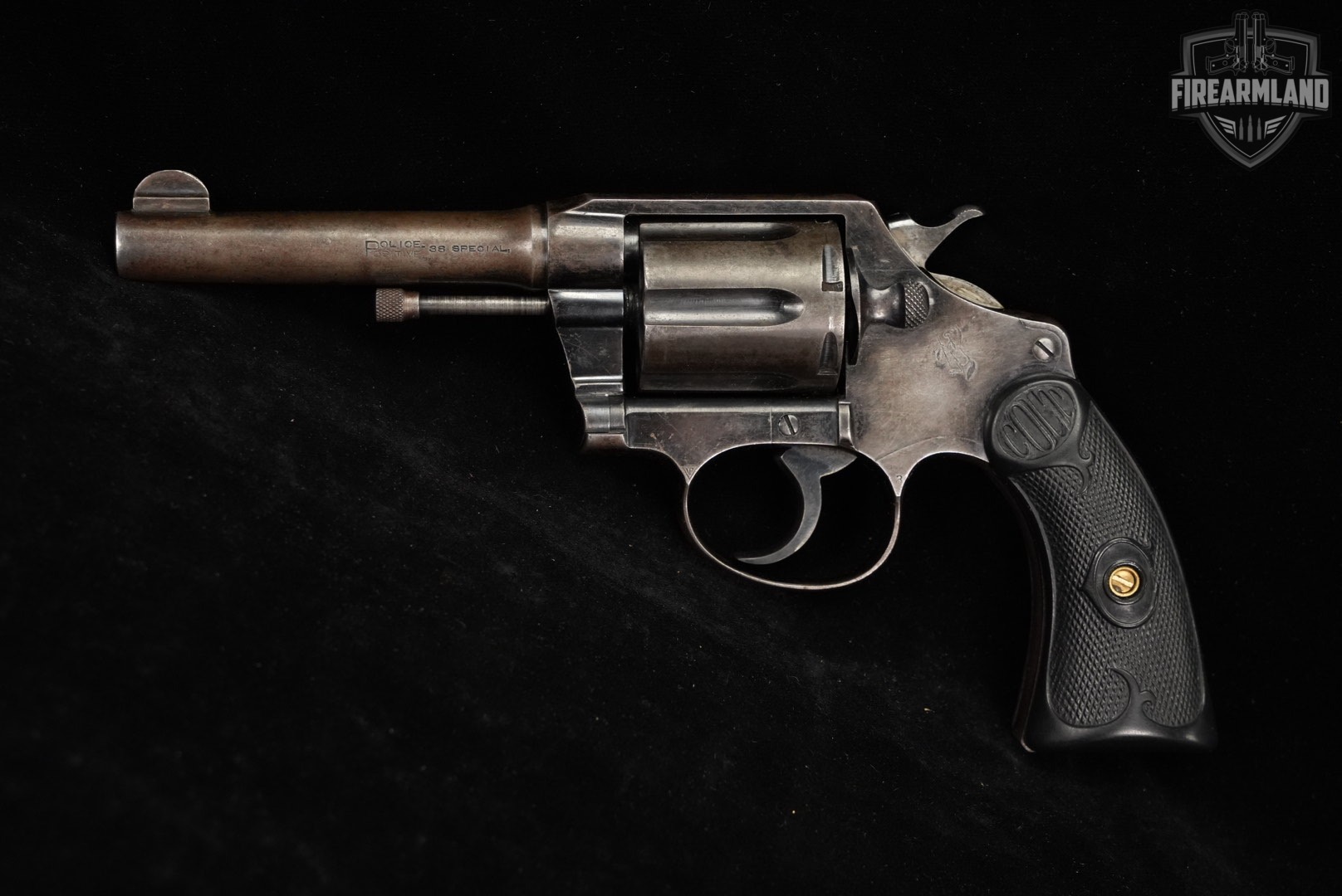 1920 Colt Police Positive Special First Issue NOPD Property-Marked 38 Spl-img-3