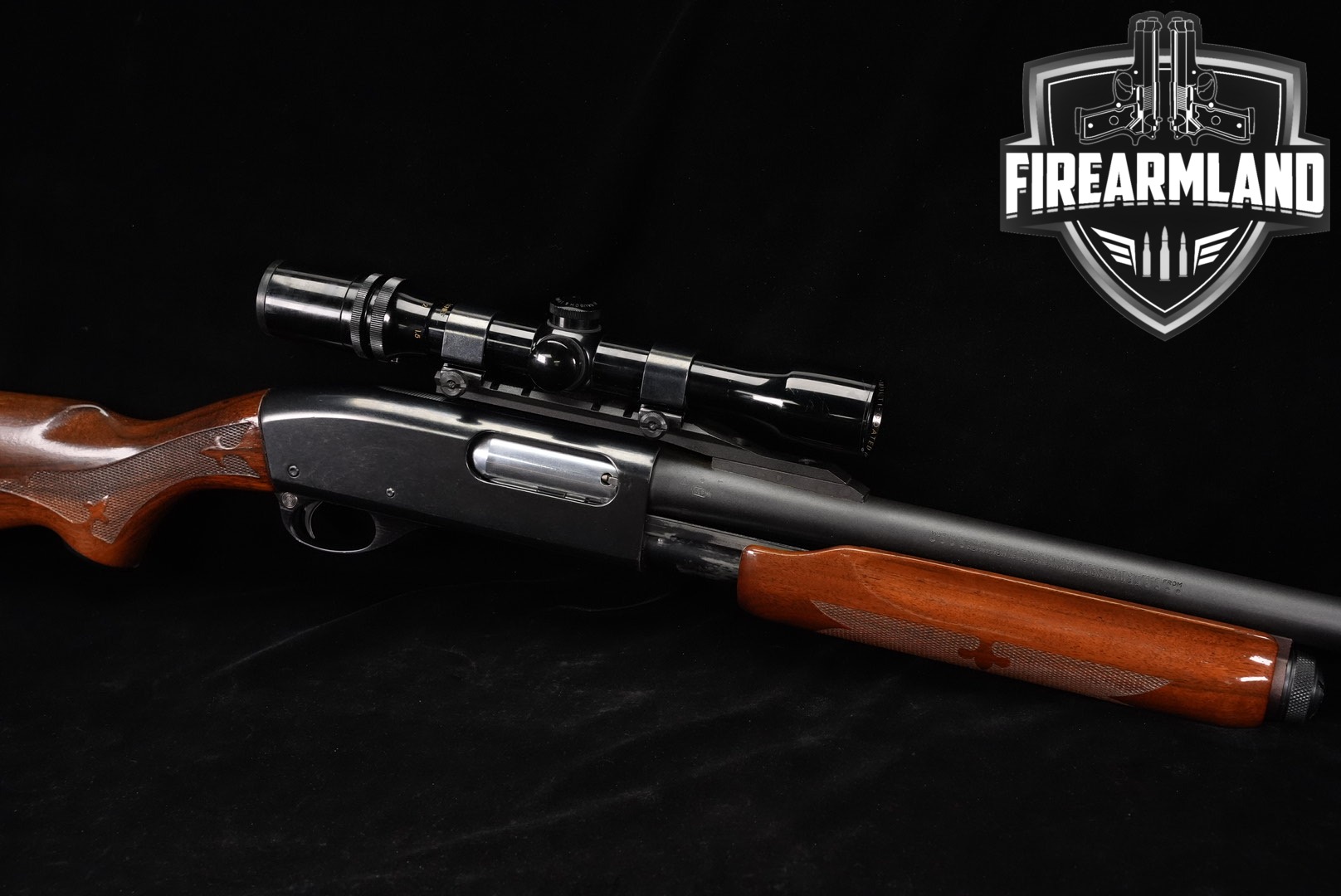 Remington Model 870 Wingmaster 12-Gauge 20 Blued M870 +B&L SCOPECHIEF SCOPE-img-0