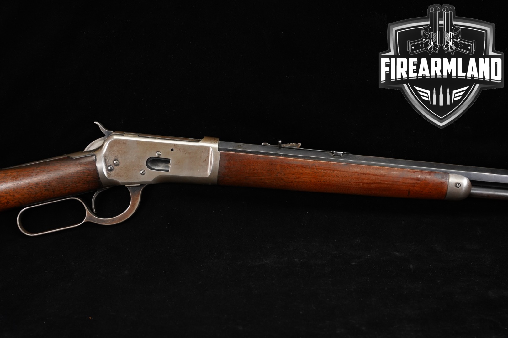 1923 Winchester Repeating Arms Model 1892 Rifle, Solid Frame .25-20 Win. Wood in Very Good Condition Thumbnail