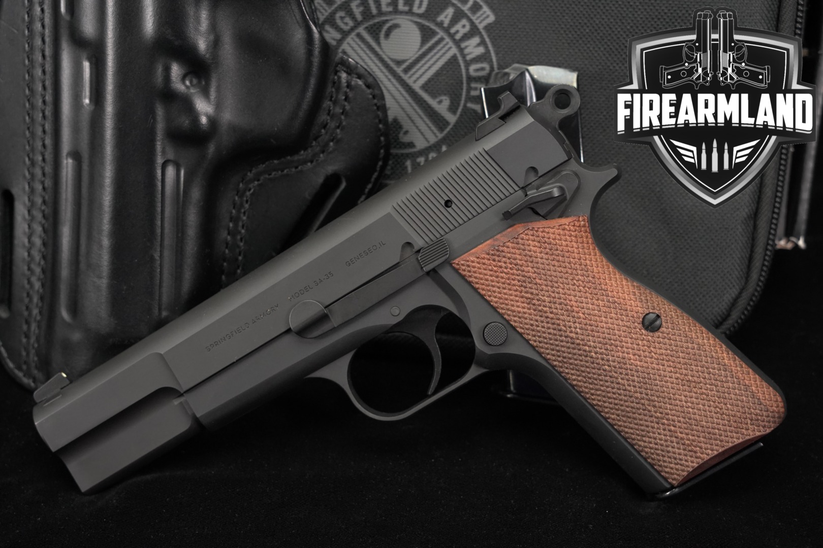 Springfield Armory SA-35 9mm Luger Blued in Excellent Condition Thumbnail