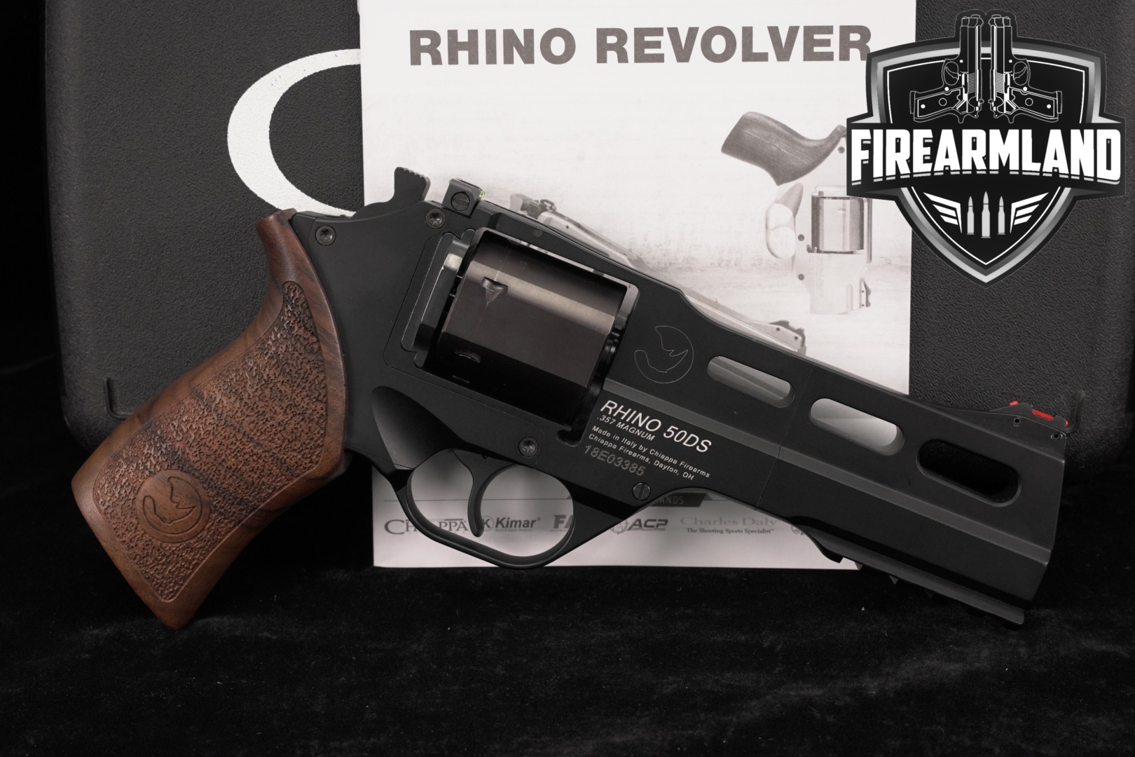 Chiappa Firearms Rhino 50DS 357 Magnum 50-DS DA/SA +ORIG CASE-img-0