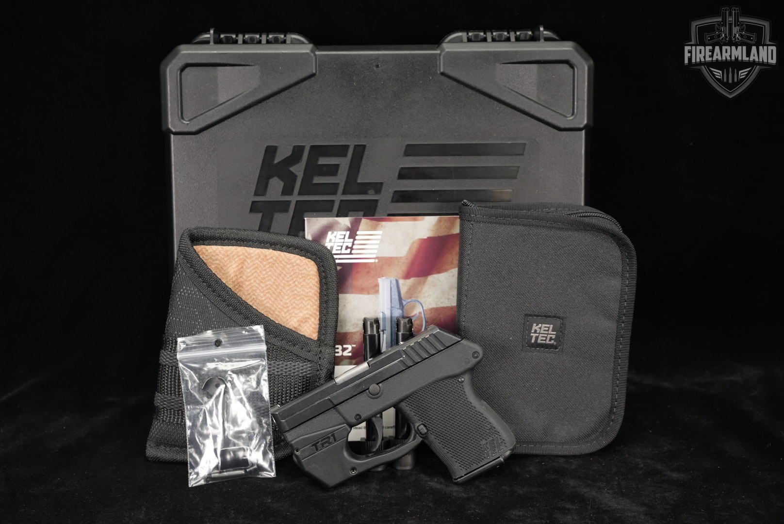 Kel-Tec P-32 32ACP 2.7" KelTec P32 +3 MAGS, ORIG CASE, HOLSTER, TR1 LASER-img-2
