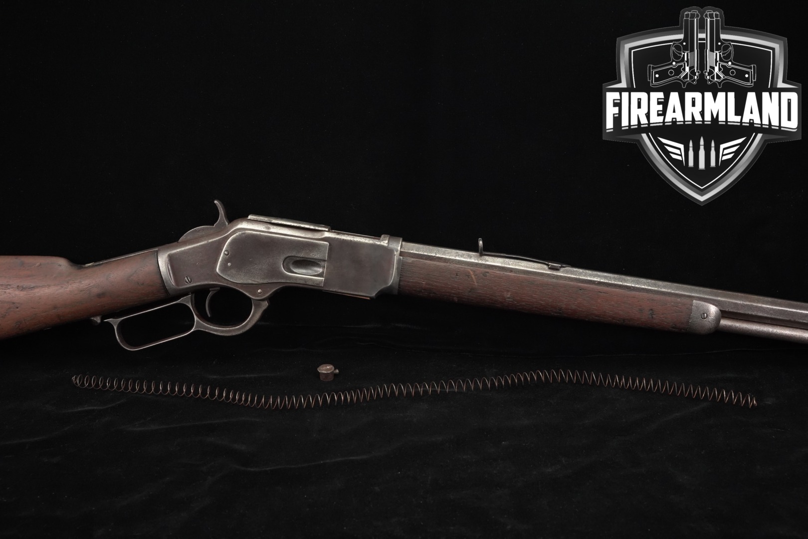 1889 Winchester Repeating Arms Model 1873 Third Model Sporting Rifle .32-20 Win. Blued & Wood in Poor Condition Thumbnail