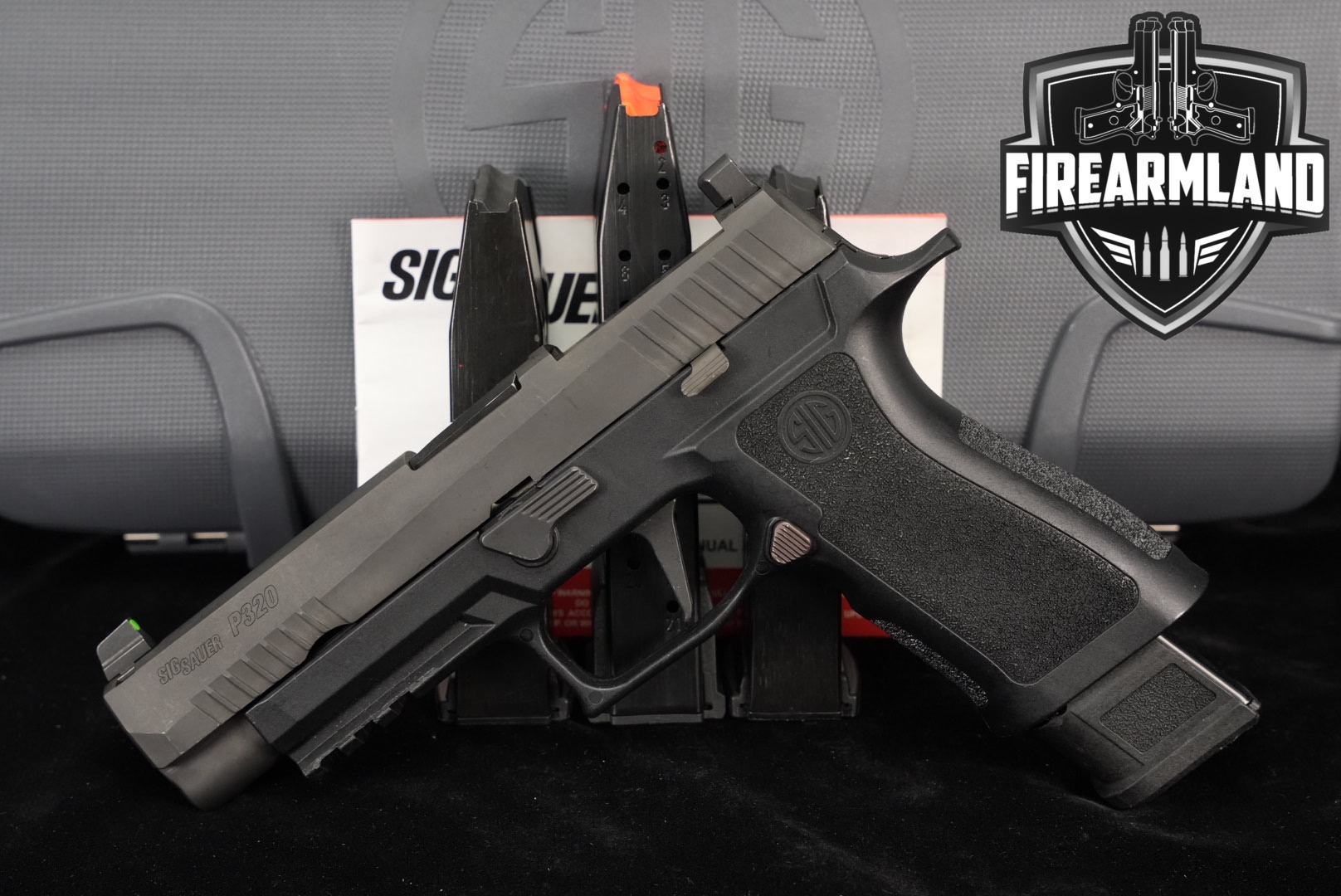 Sig Sauer P320 XFULL, X-Series 9mm Luger Black in Good Condition Thumbnail