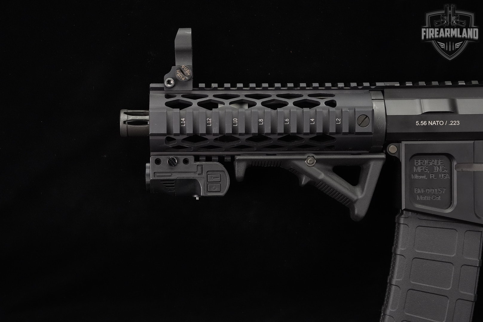 Brigade Manufacturing BM-15 5.56 NATO AR15 AR BM15 +2 MAGS, LIGHT/LASER-img-4