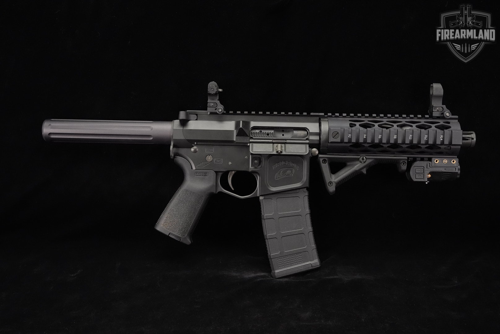Brigade Manufacturing BM-15 5.56 NATO AR15 AR BM15 +2 MAGS, LIGHT/LASER-img-6
