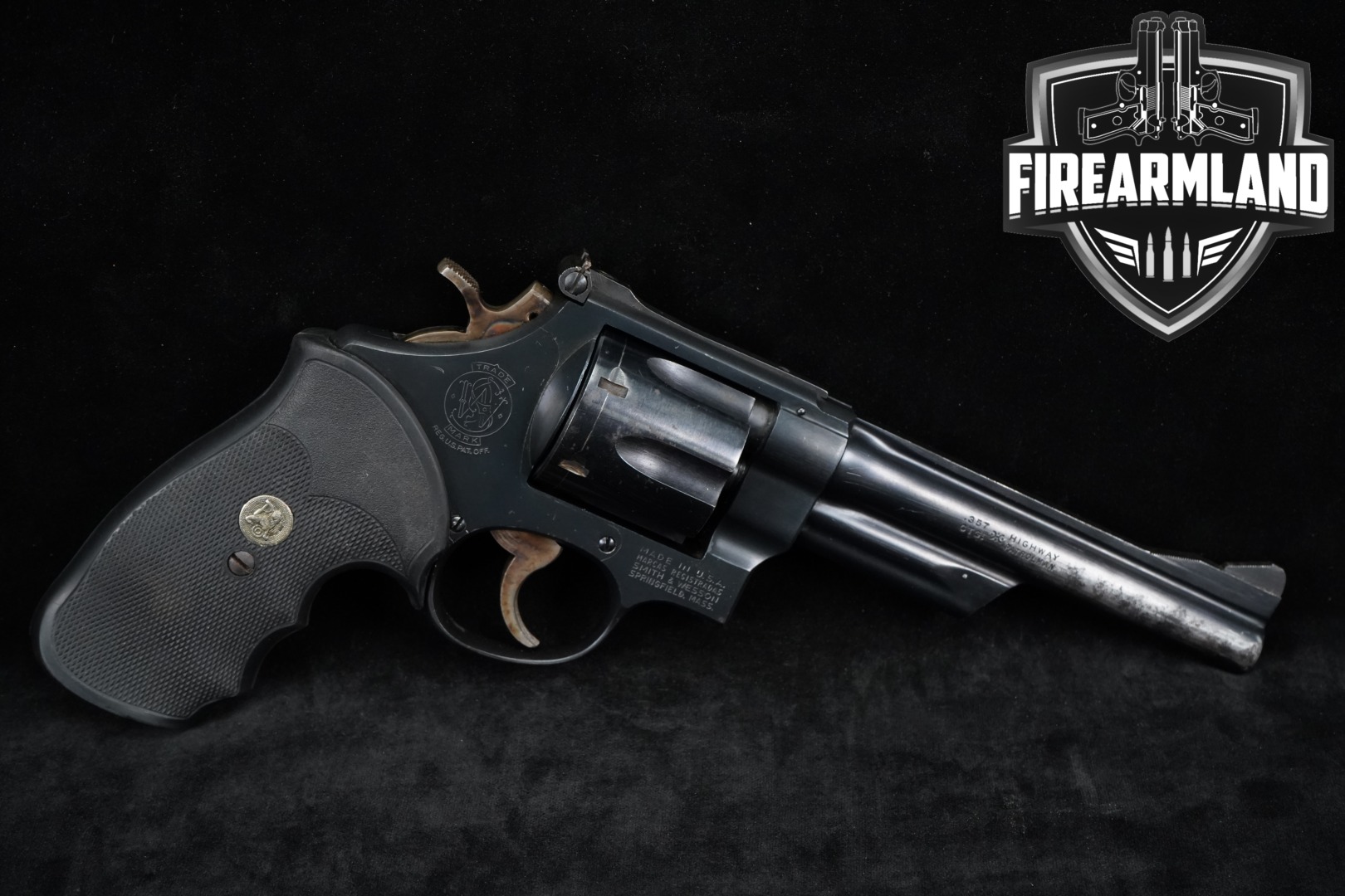 1979 Smith & Wesson (S&W) Model 28-2 Highway Patrolman .357 Mag. Blued in Fair Condition Thumbnail