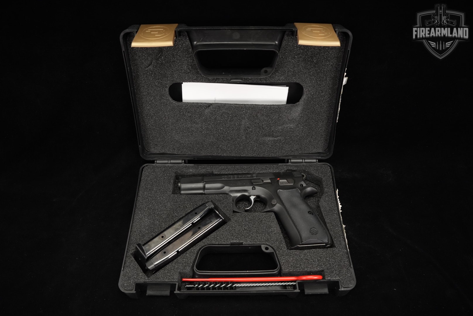 CZ 75 B 9mm 4.5" CZ75 75B CZ75B +3 MAGS & ORIG CASE-img-15