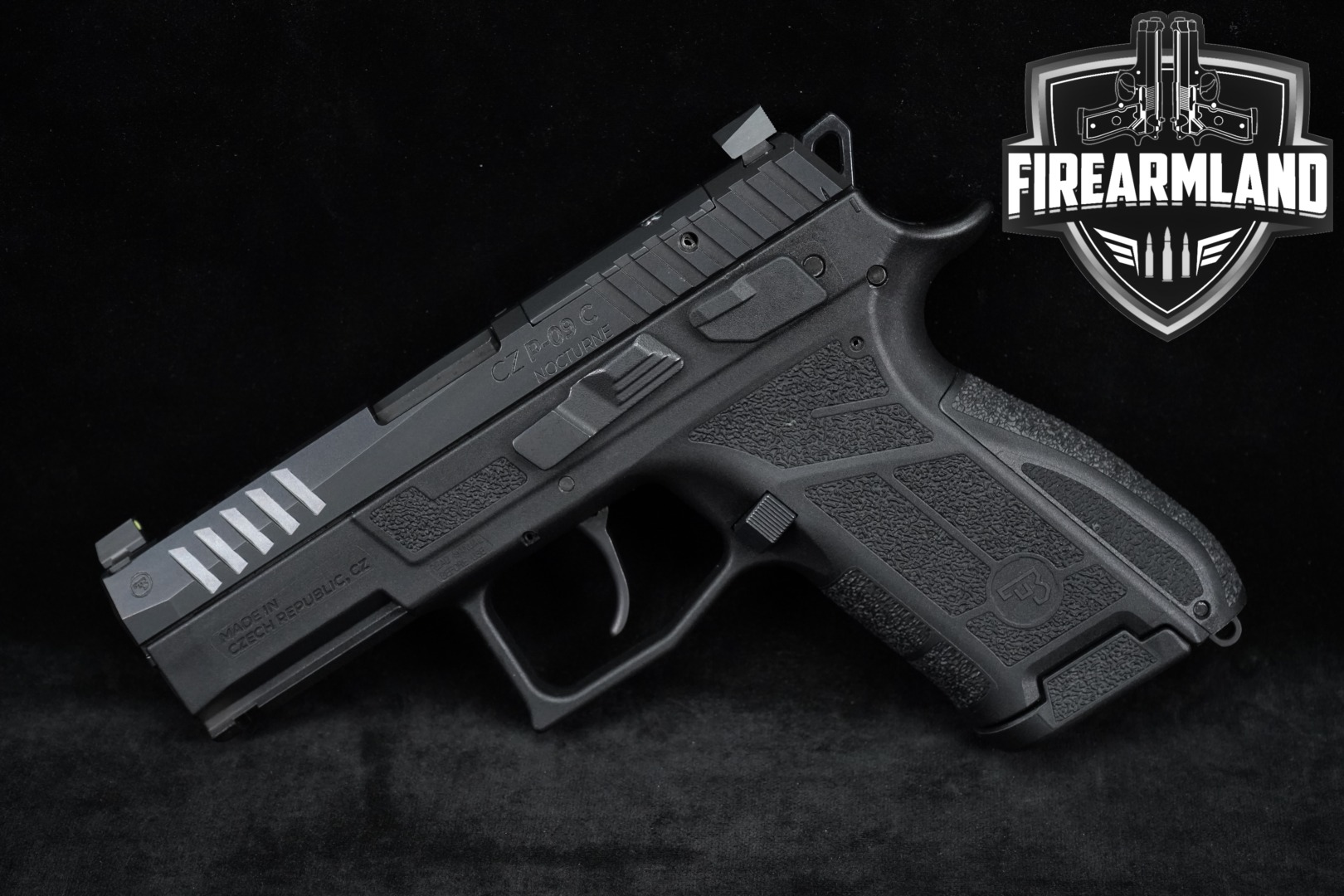 CZ P-09 C Nocturne 9mm Luger Black in Excellent Condition Thumbnail