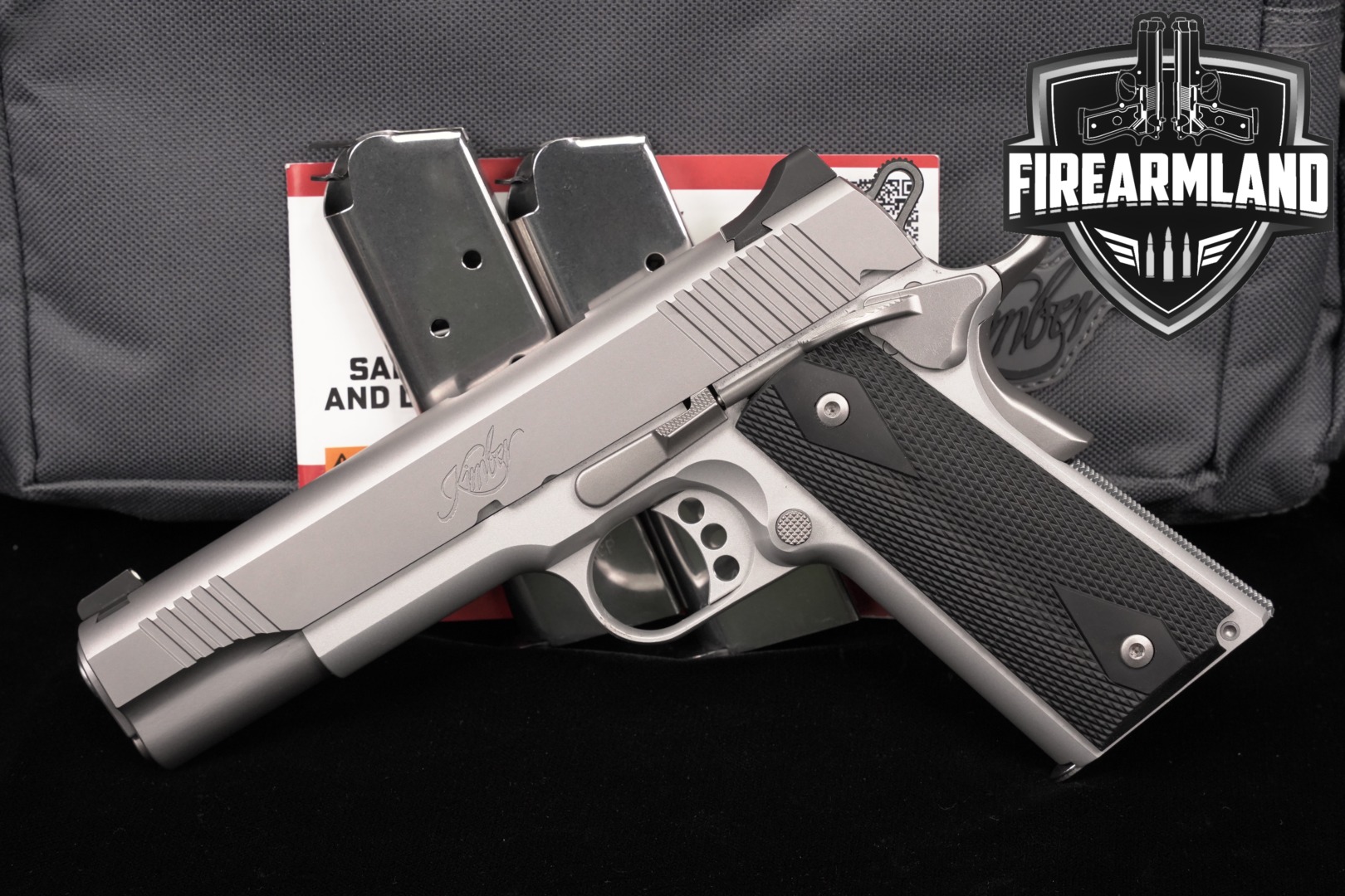 Kimber Stainless LW Club Bundle .45 ACP Stainless in Excellent Condition Thumbnail