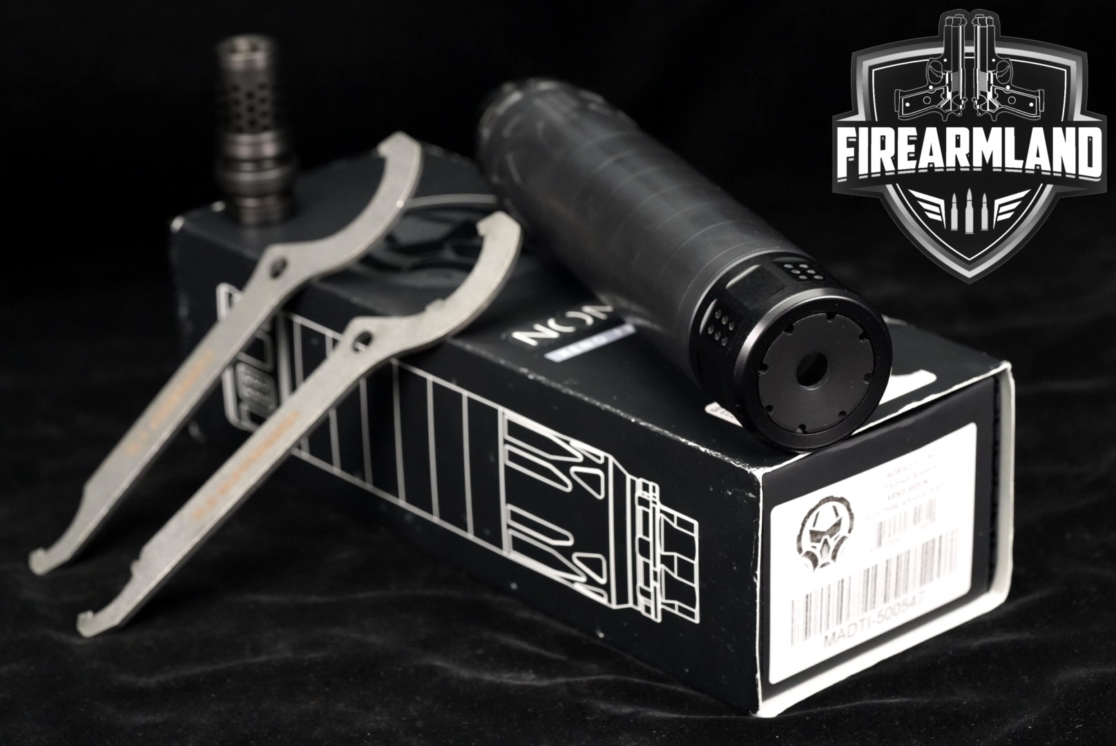 Dead Air Silencers Nomad TI XPK 7.62 mm 8" Suppressor Silencer +ORIG BOX-img-0