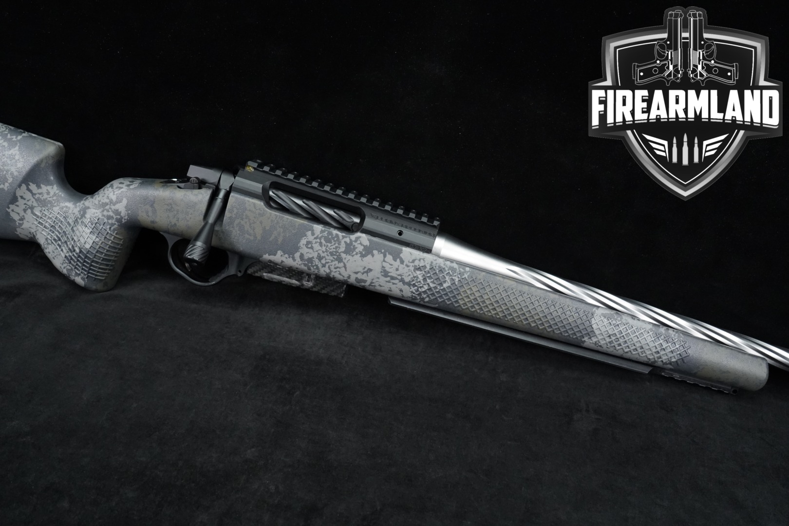 Seekins Precision Havak Element 6.5 PRC Stainless & Mottled Camo in Excellent Condition Thumbnail