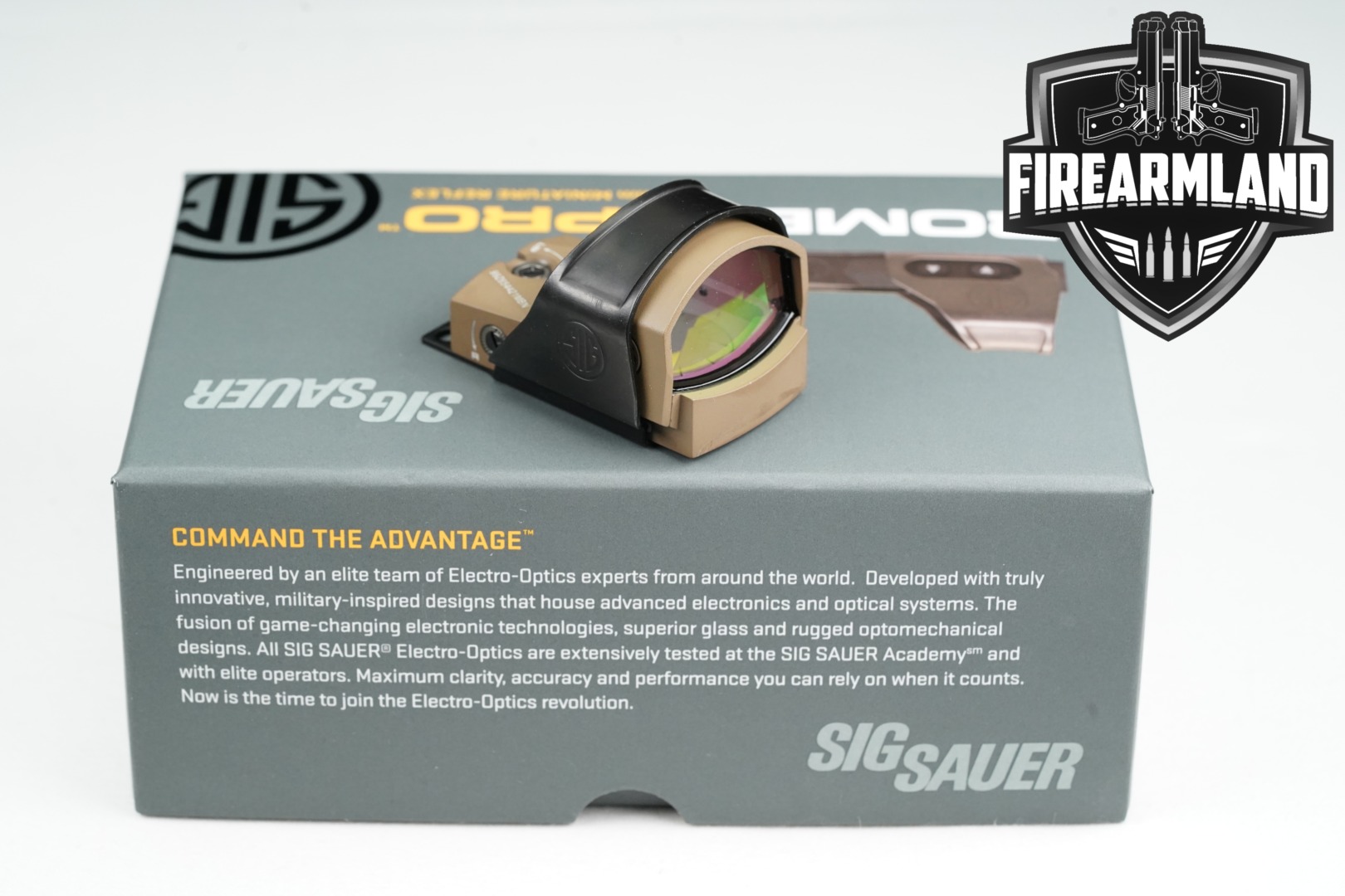 Sig Sauer Romeo1 Pro 1x30mm 6 MOA Red Dot in Excellent Condition Thumbnail