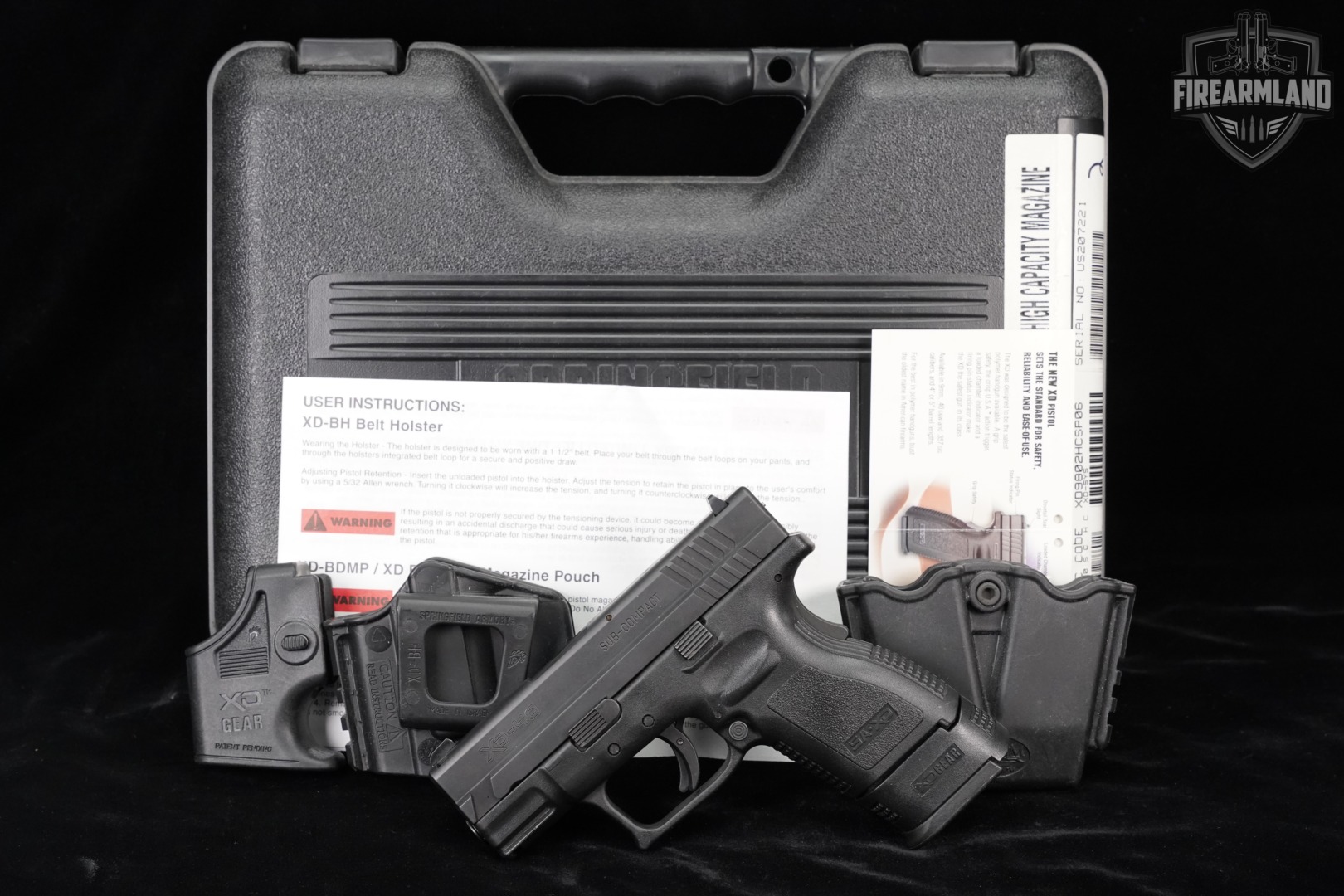 Used Springfield Armory XD-40 Sub-Compact Auction | FirearmLand
