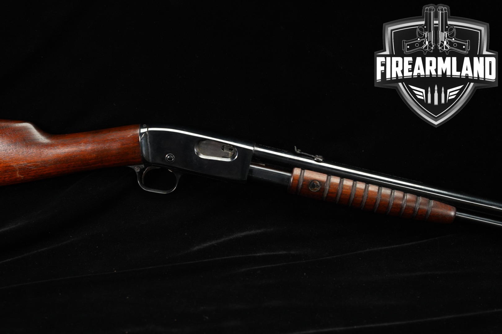 Remington Model 12 12A Standard Grade .22 LR Blued & Walnut in Excellent Condition Thumbnail