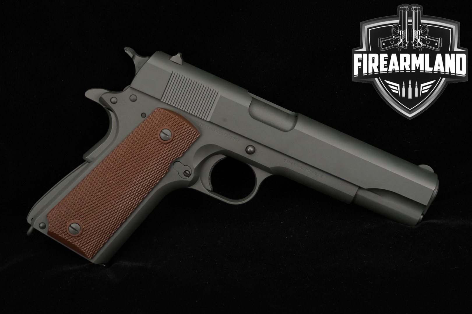 Tisas 1911A1 U.S Army 45 ACP 1911-A1 Series 70 5" Parkerized-img-0