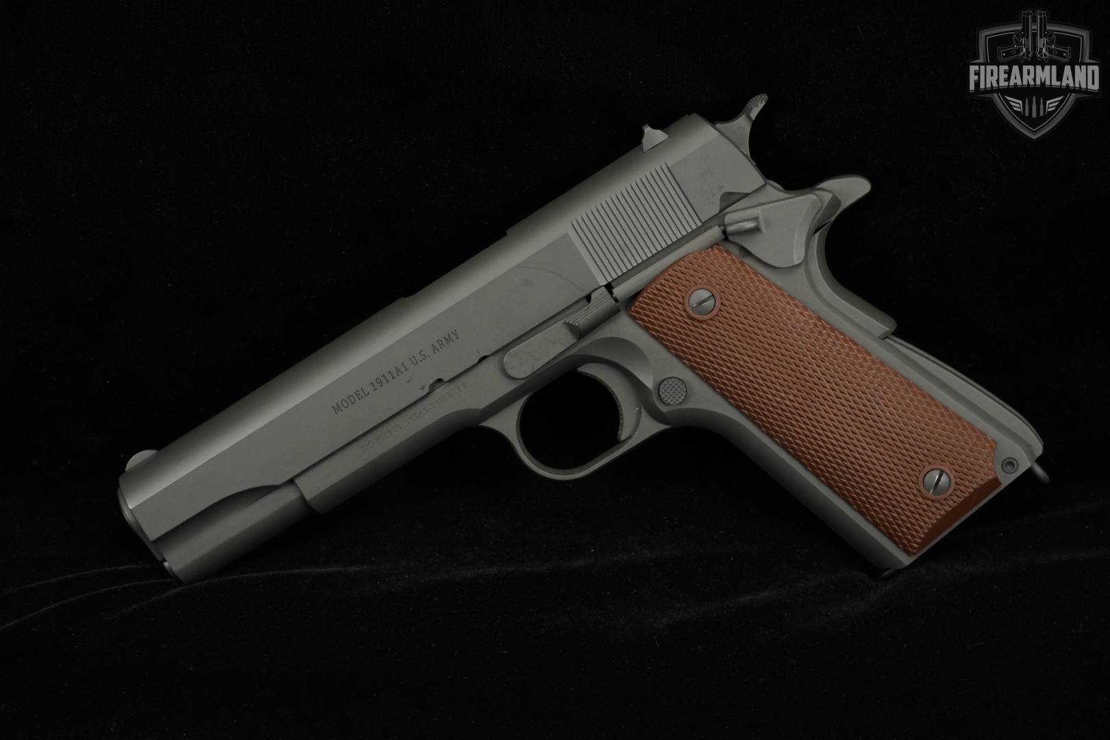 Tisas 1911A1 U.S Army 45 ACP 1911-A1 Series 70 5" Parkerized-img-2
