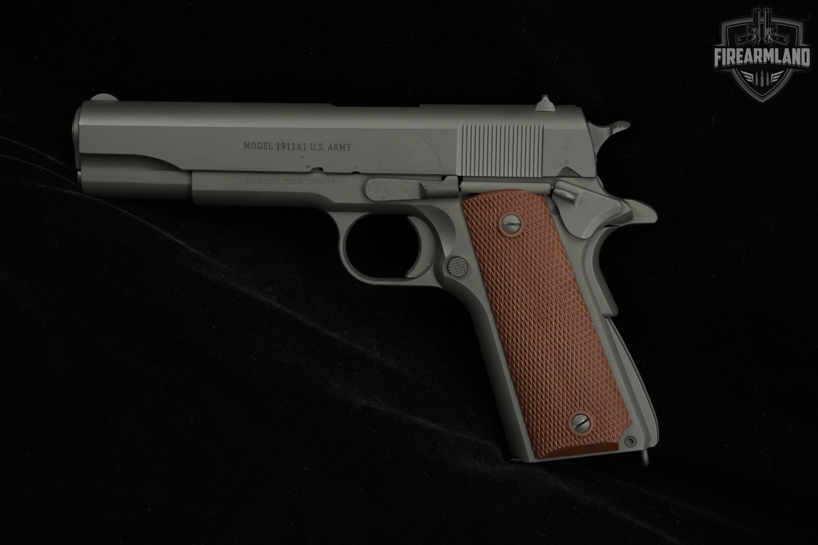 Tisas 1911A1 U.S Army 45 ACP 1911-A1 Series 70 5" Parkerized-img-4