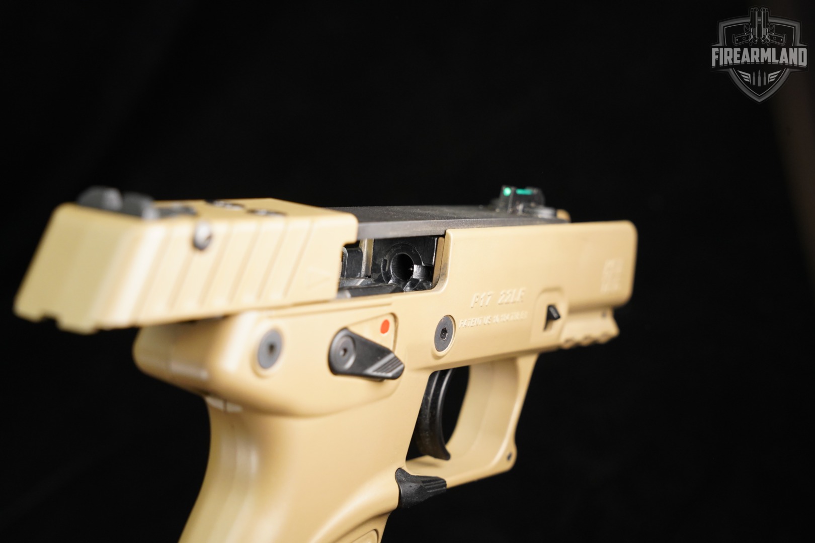 Kel-Tec P17 22LR 3.8" Coyote Tan KelTec P-17 THREADED +ORIG CASE, HOLSTER-img-11