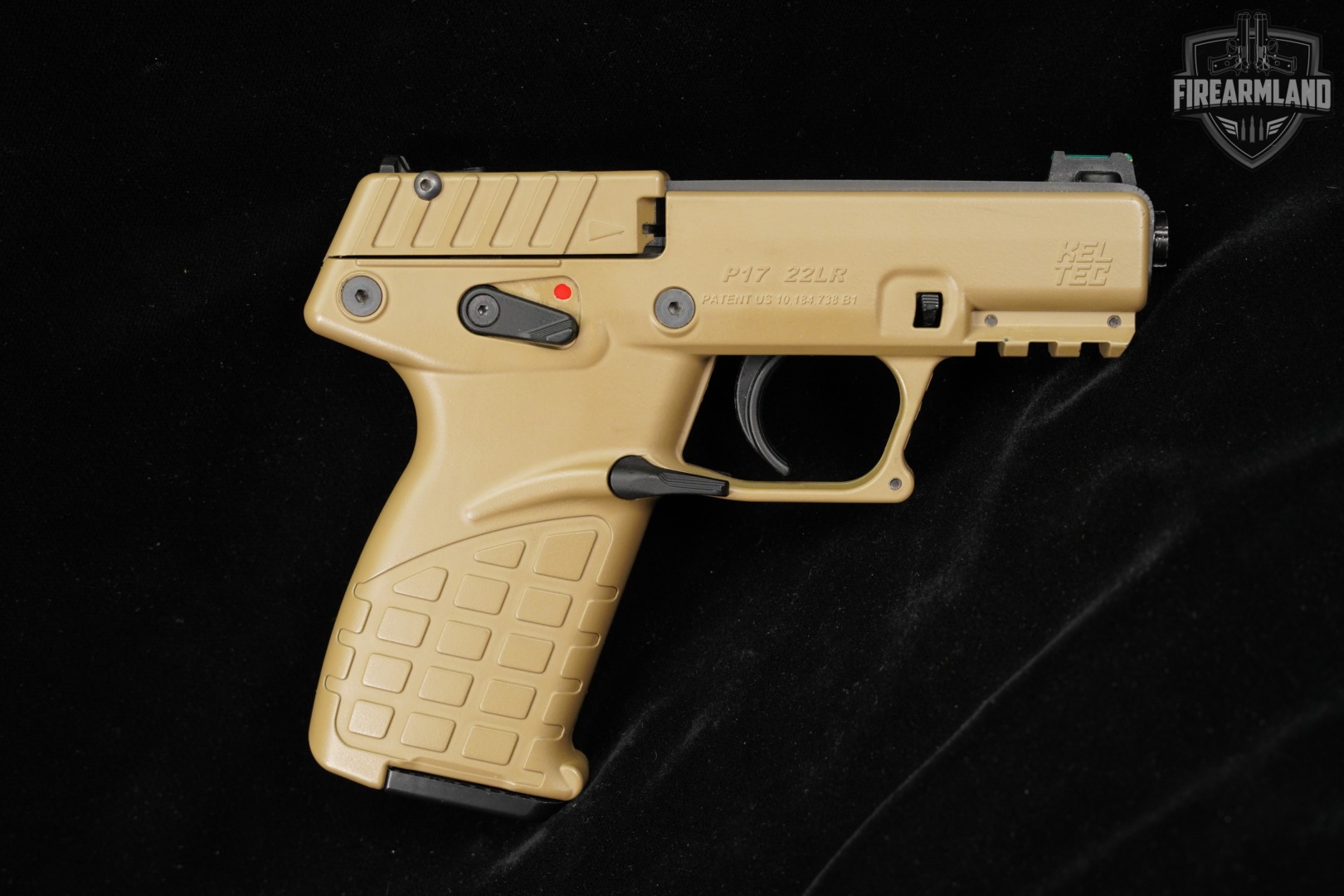 Kel-Tec P17 22LR 3.8" Coyote Tan KelTec P-17 THREADED +ORIG CASE, HOLSTER-img-3