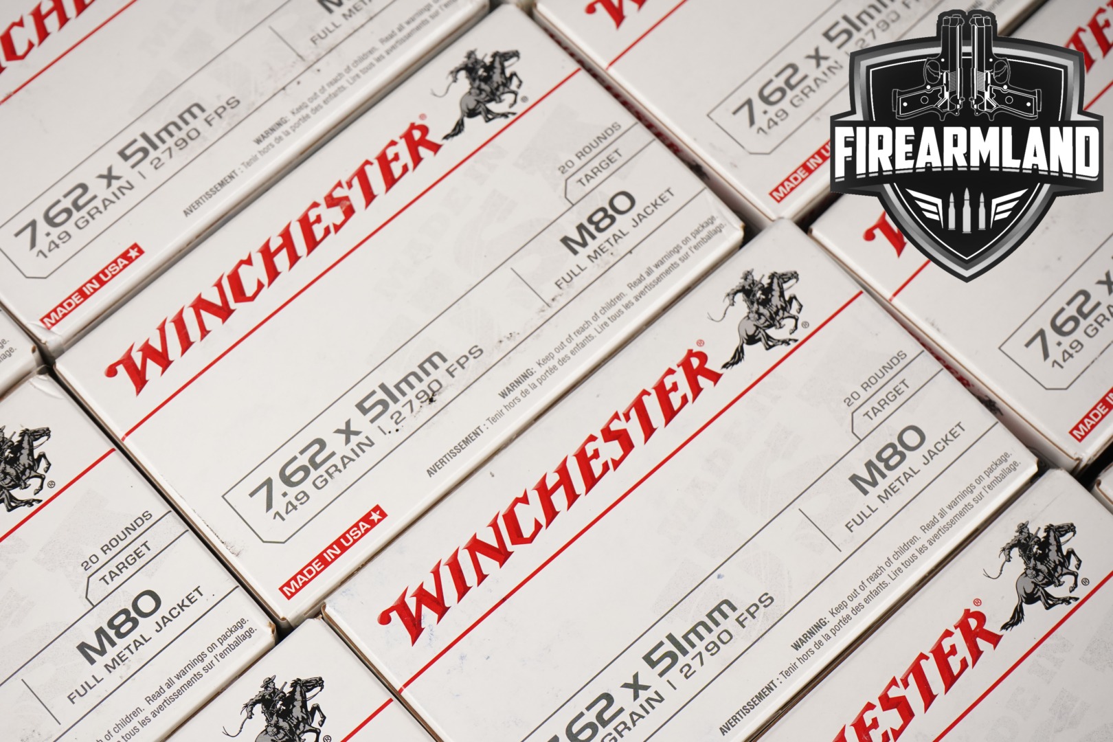 Winchester Repeating Arms M80 7.62mm NATO (7.62x51) in New - Old Stock Condition Thumbnail