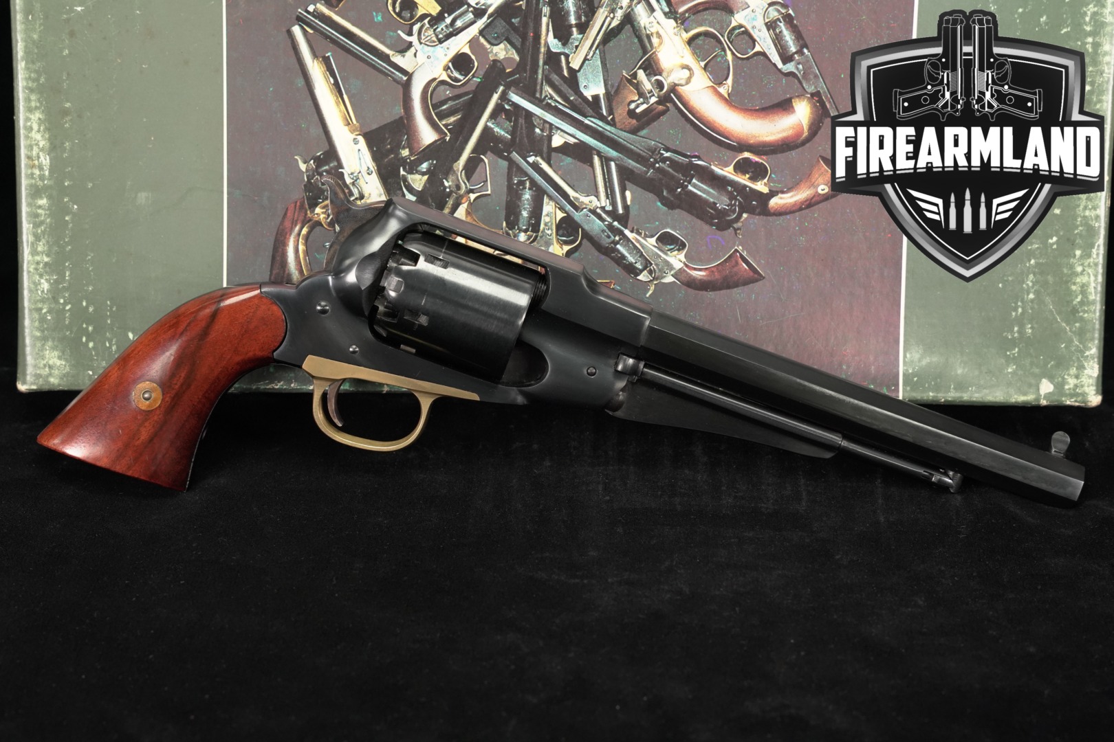 Armi San Marco 1858 Remington Steel .44 Blued in Very Good Condition Thumbnail