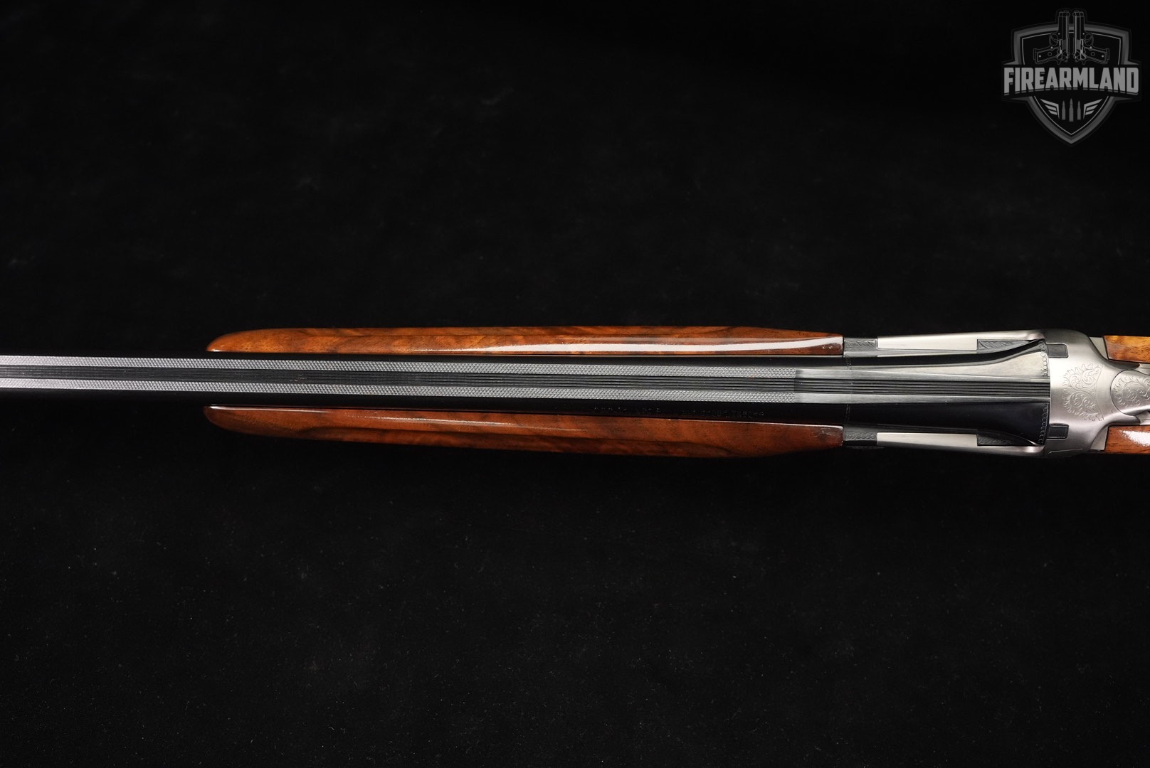 SKB Model 885 Sporting 12-Gauge Satin Silver & Walnut M885 JAPAN O/U +CASE-img-12