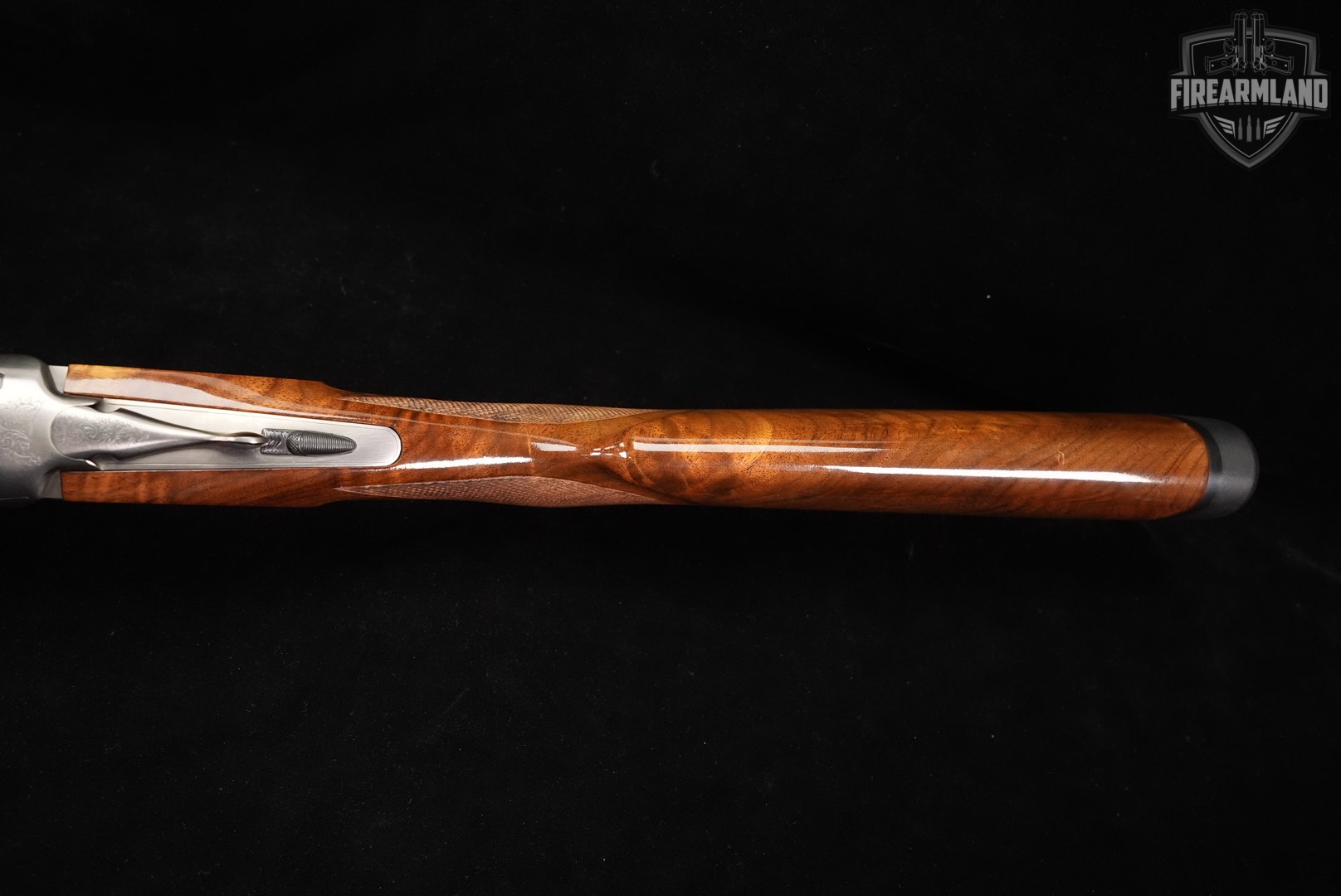 SKB Model 885 Sporting 12-Gauge Satin Silver & Walnut M885 JAPAN O/U +CASE-img-13