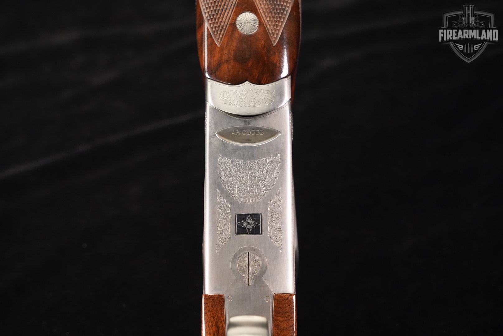 SKB Model 885 Sporting 12-Gauge Satin Silver & Walnut M885 JAPAN O/U +CASE-img-21