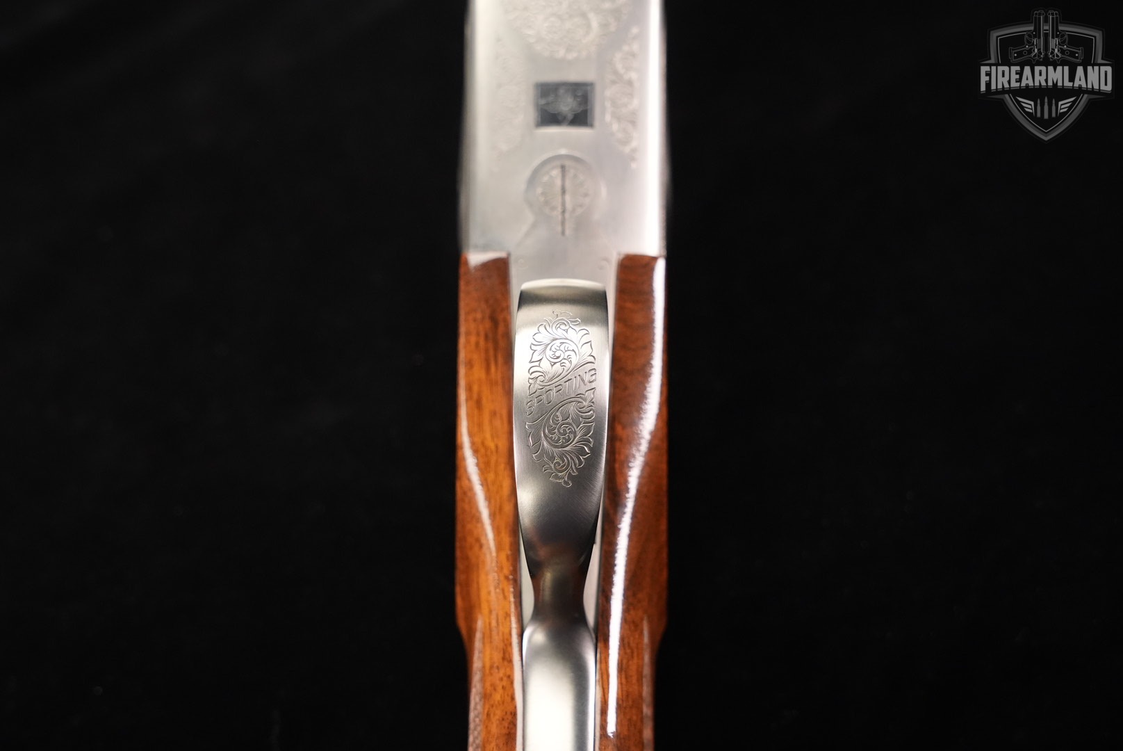 SKB Model 885 Sporting 12-Gauge Satin Silver & Walnut M885 JAPAN O/U +CASE-img-22